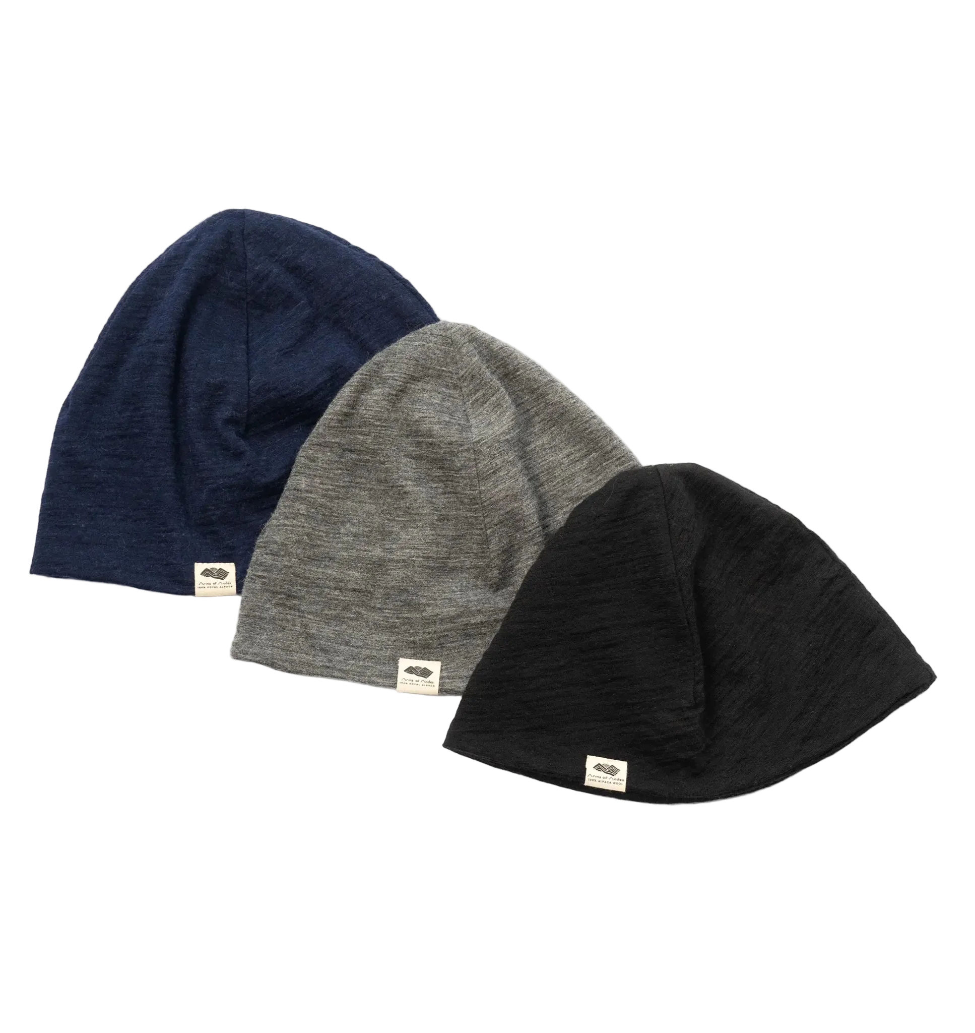 3 Pack Bundle - Alpaca Wool Beanie: 160 Ultralight - Image 30