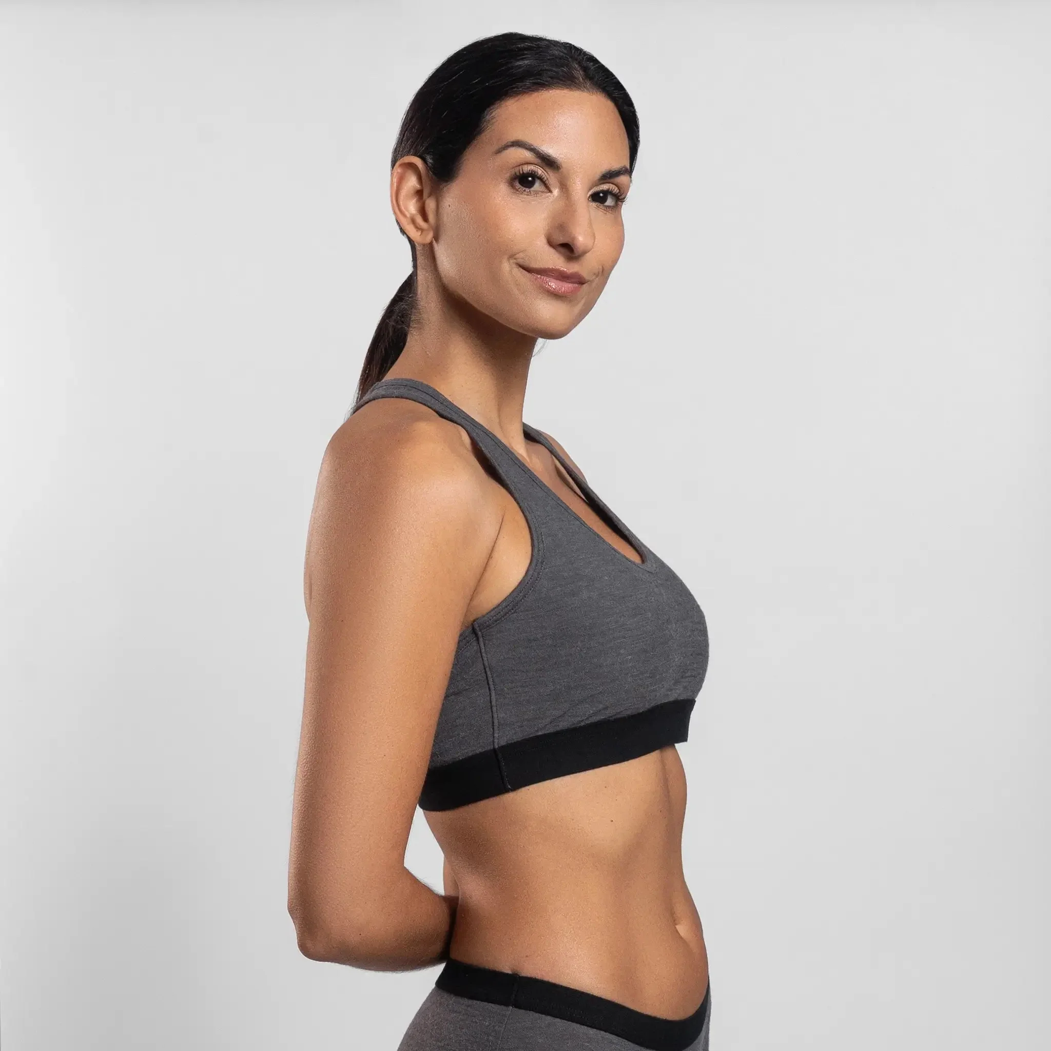 3 Pack Bundle - Women's Alpaca Wool Sports Bra: 160 Ultralight - Image 15
