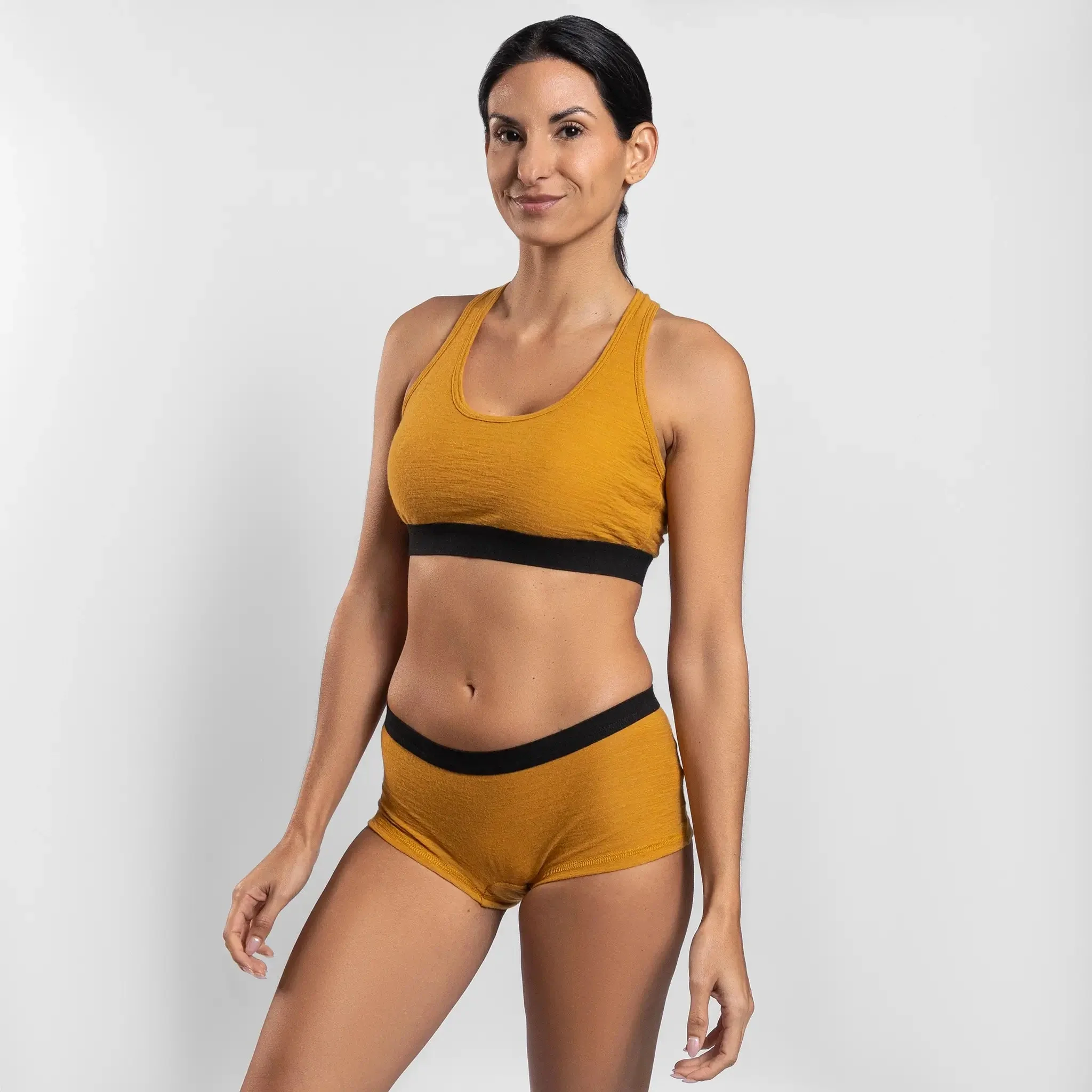 3 Pack Bundle - Women's Alpaca Wool Sports Bra: 160 Ultralight - Image 17