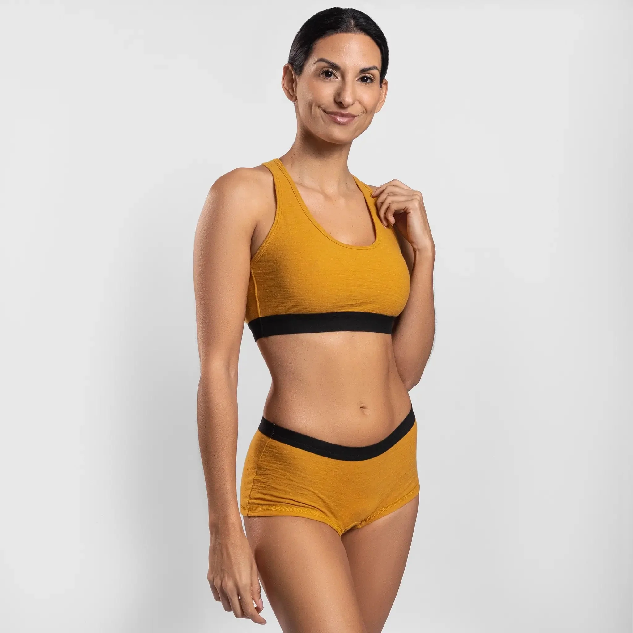 3 Pack Bundle - Women's Alpaca Wool Sports Bra: 160 Ultralight - Image 19