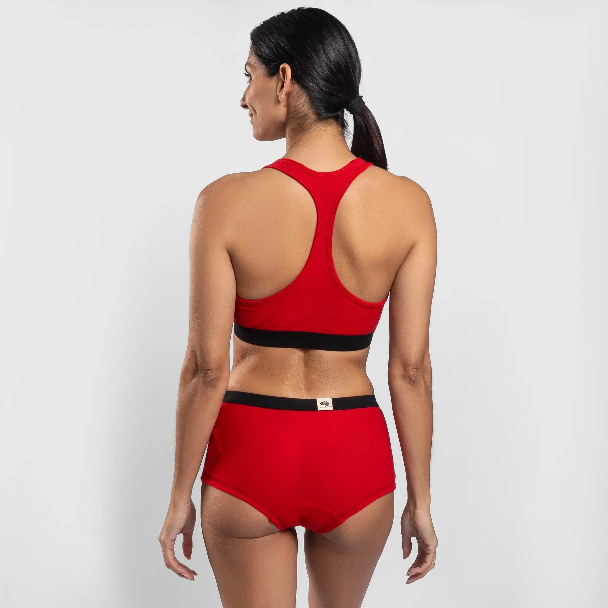 3 Pack Bundle - Women's Alpaca Wool Sports Bra: 160 Ultralight - Image 23