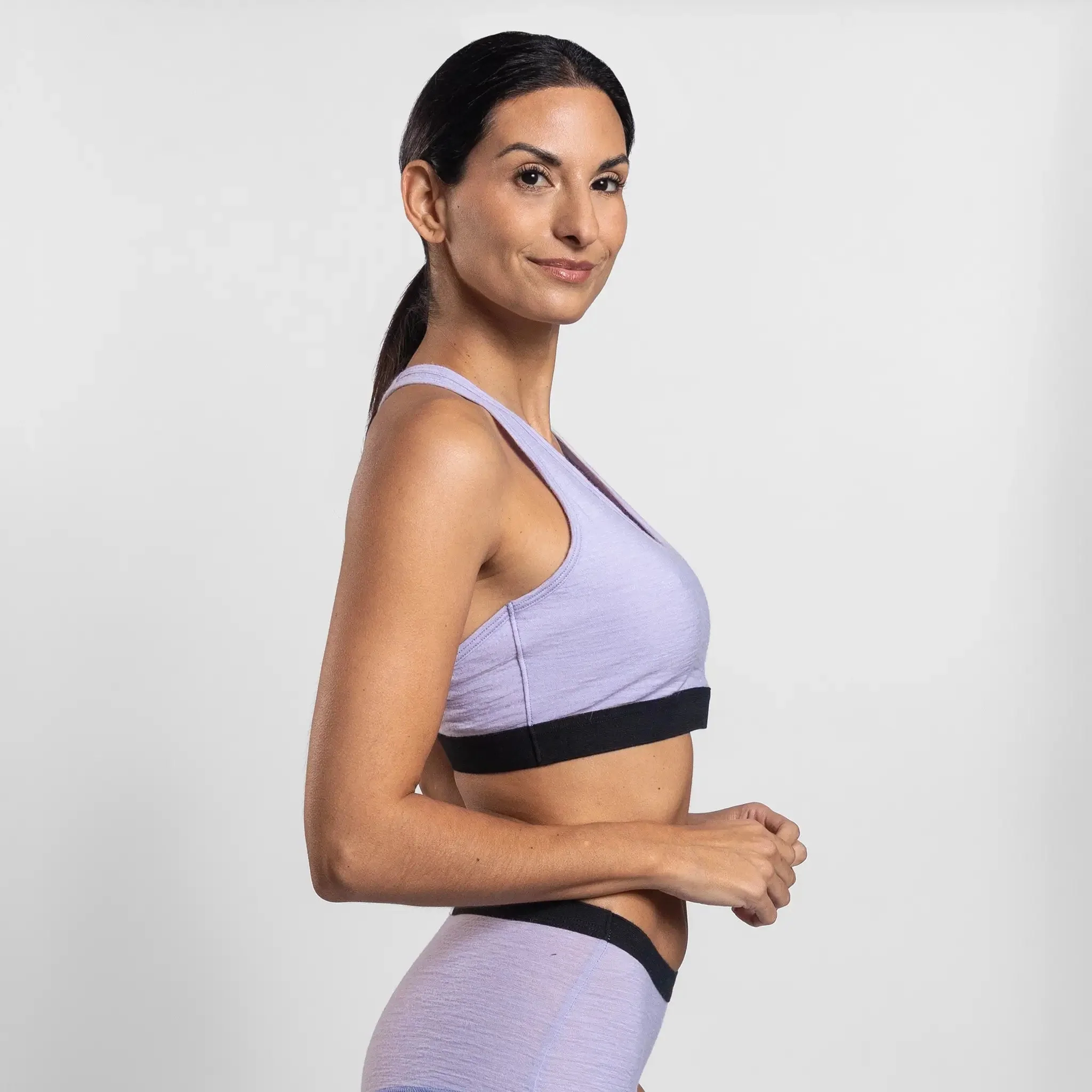 3 Pack Bundle - Women's Alpaca Wool Sports Bra: 160 Ultralight - Image 29