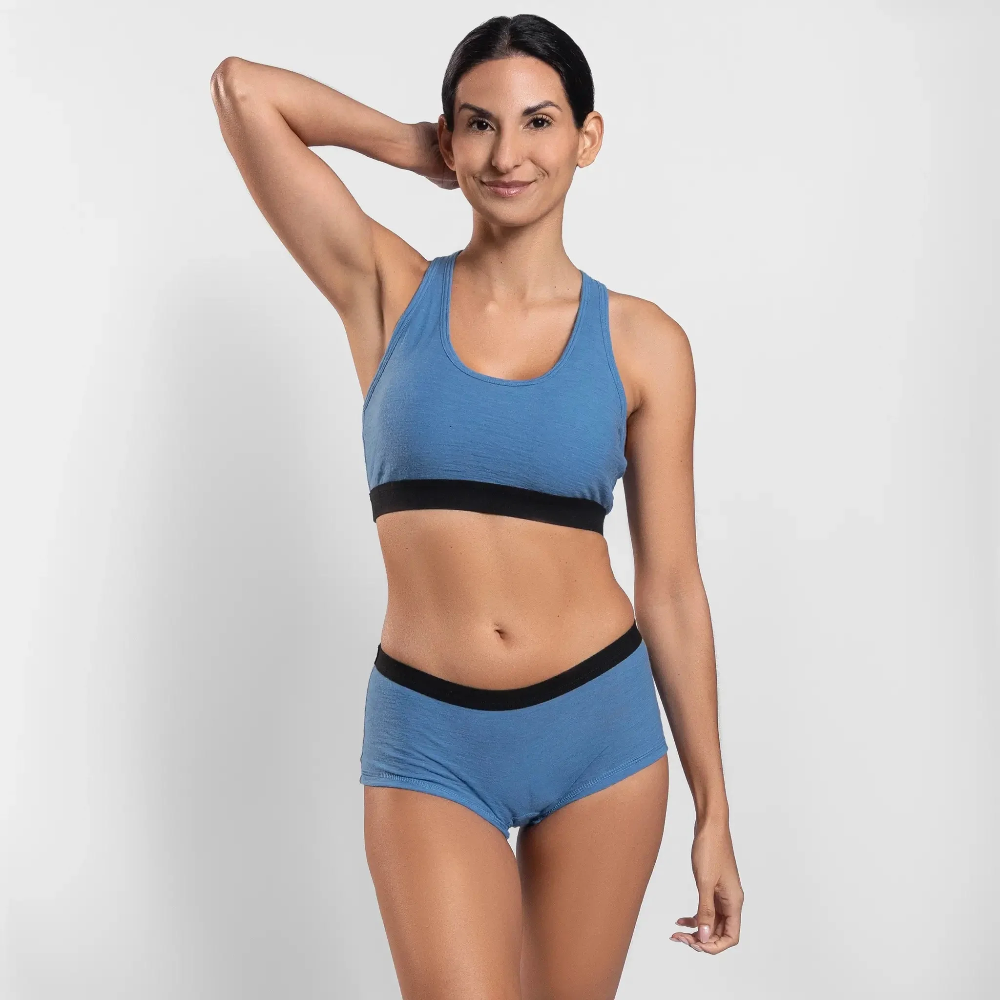 3 Pack Bundle - Women's Alpaca Wool Sports Bra: 160 Ultralight - Image 33