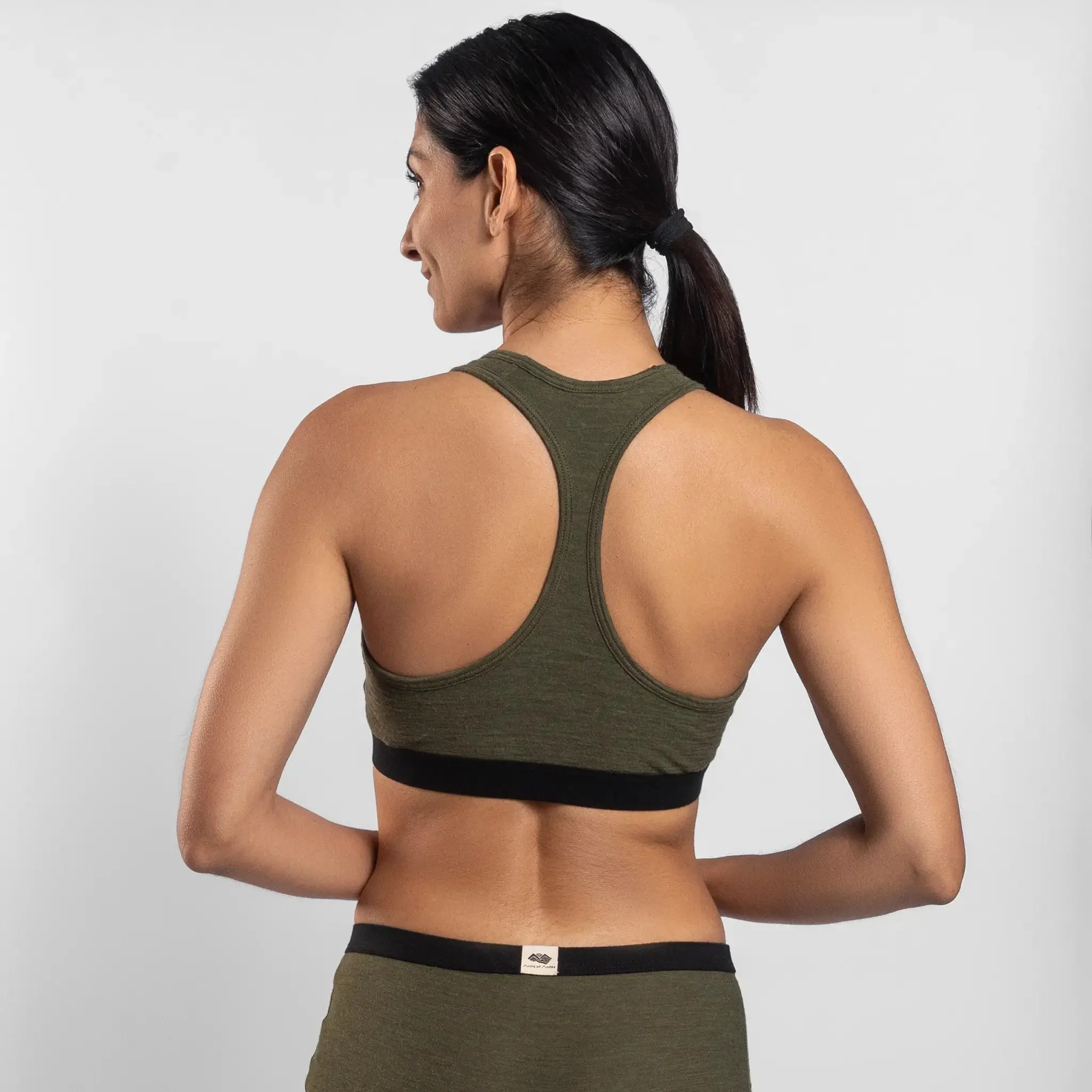 3 Pack Bundle - Women's Alpaca Wool Sports Bra: 160 Ultralight - Image 37