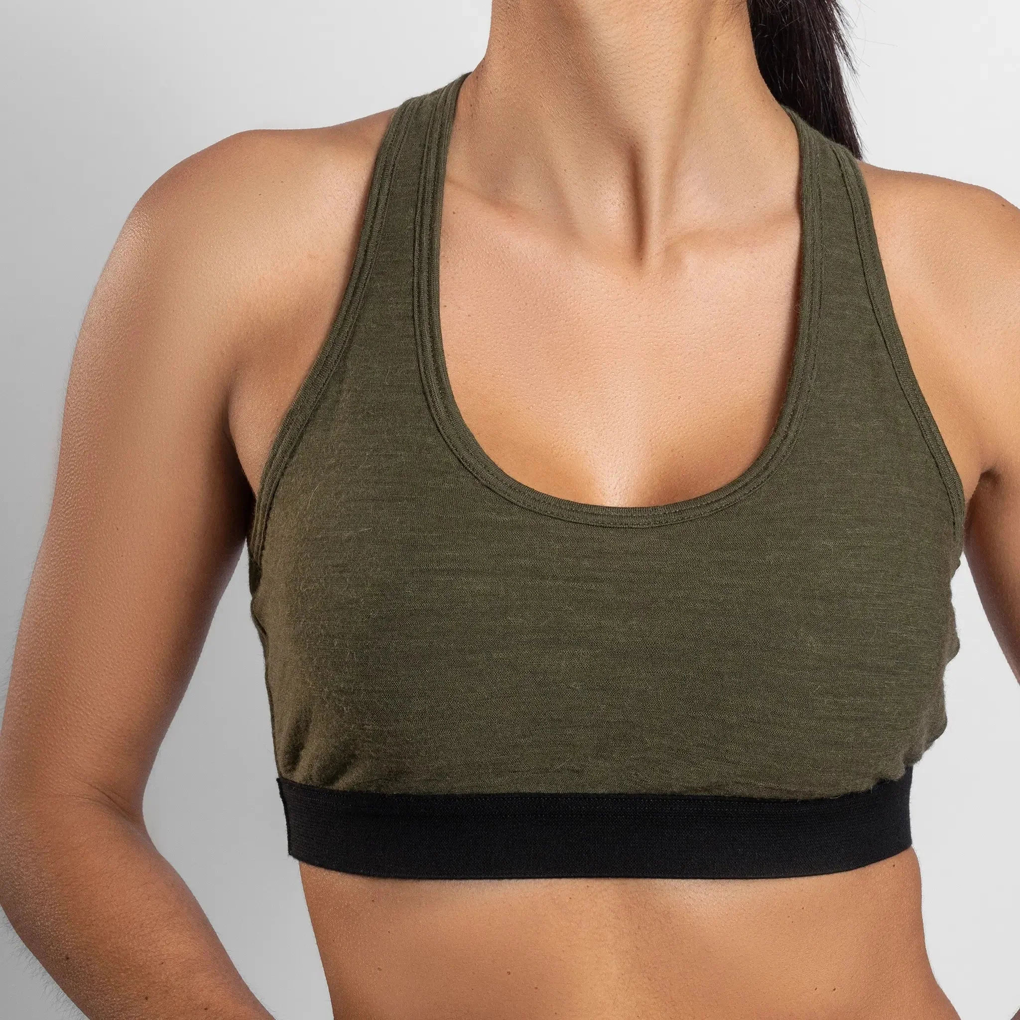 3 Pack Bundle - Women's Alpaca Wool Sports Bra: 160 Ultralight - Image 39
