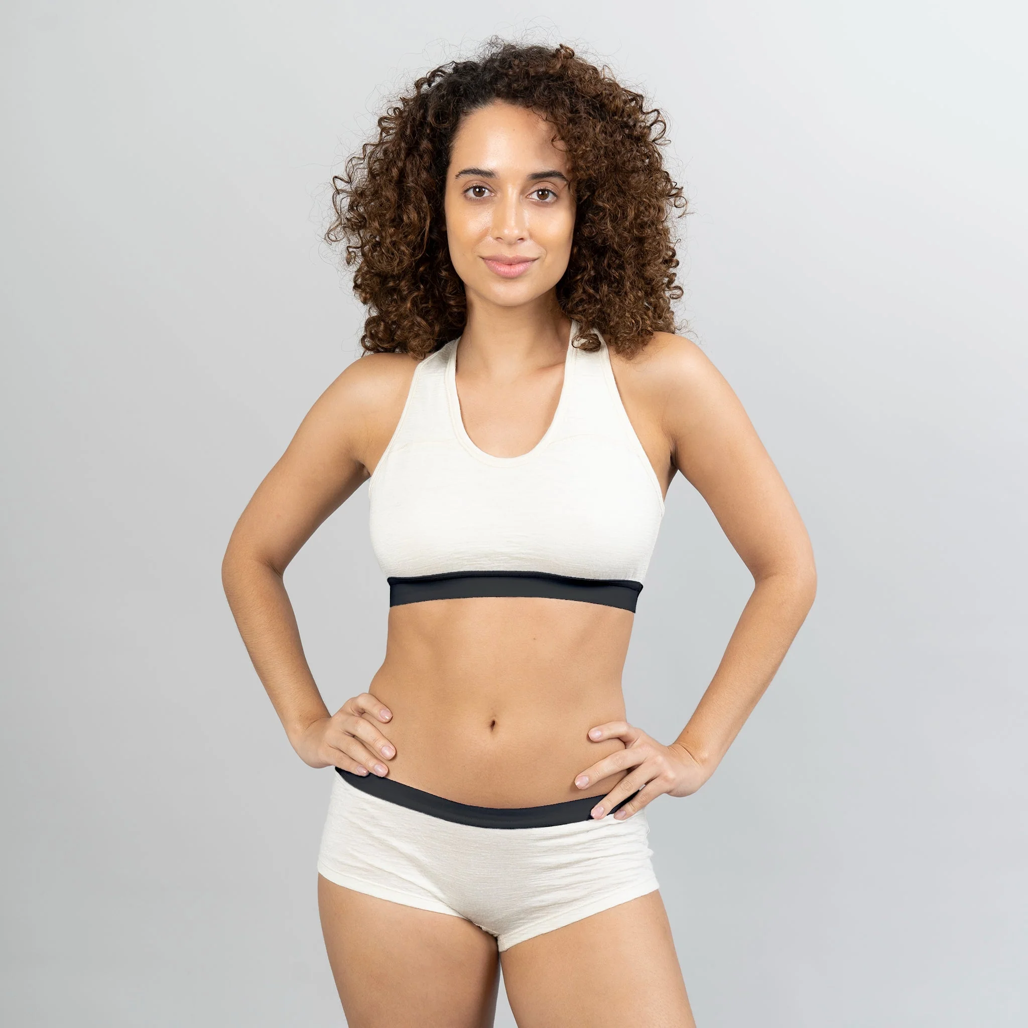 3 Pack Bundle - Women's Alpaca Wool Sports Bra: 160 Ultralight - Image 41