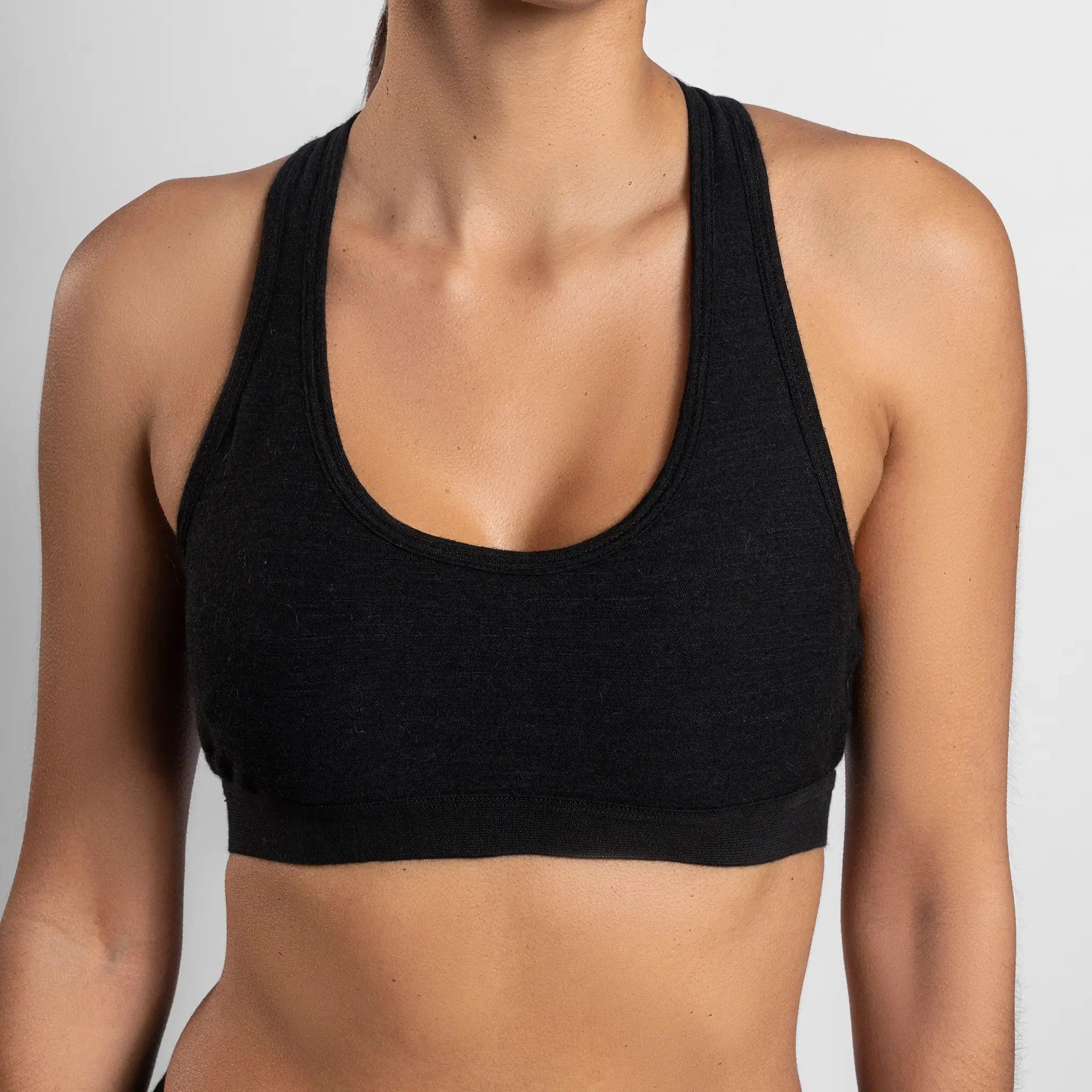 3 Pack Bundle - Women's Alpaca Wool Sports Bra: 160 Ultralight - Image 5