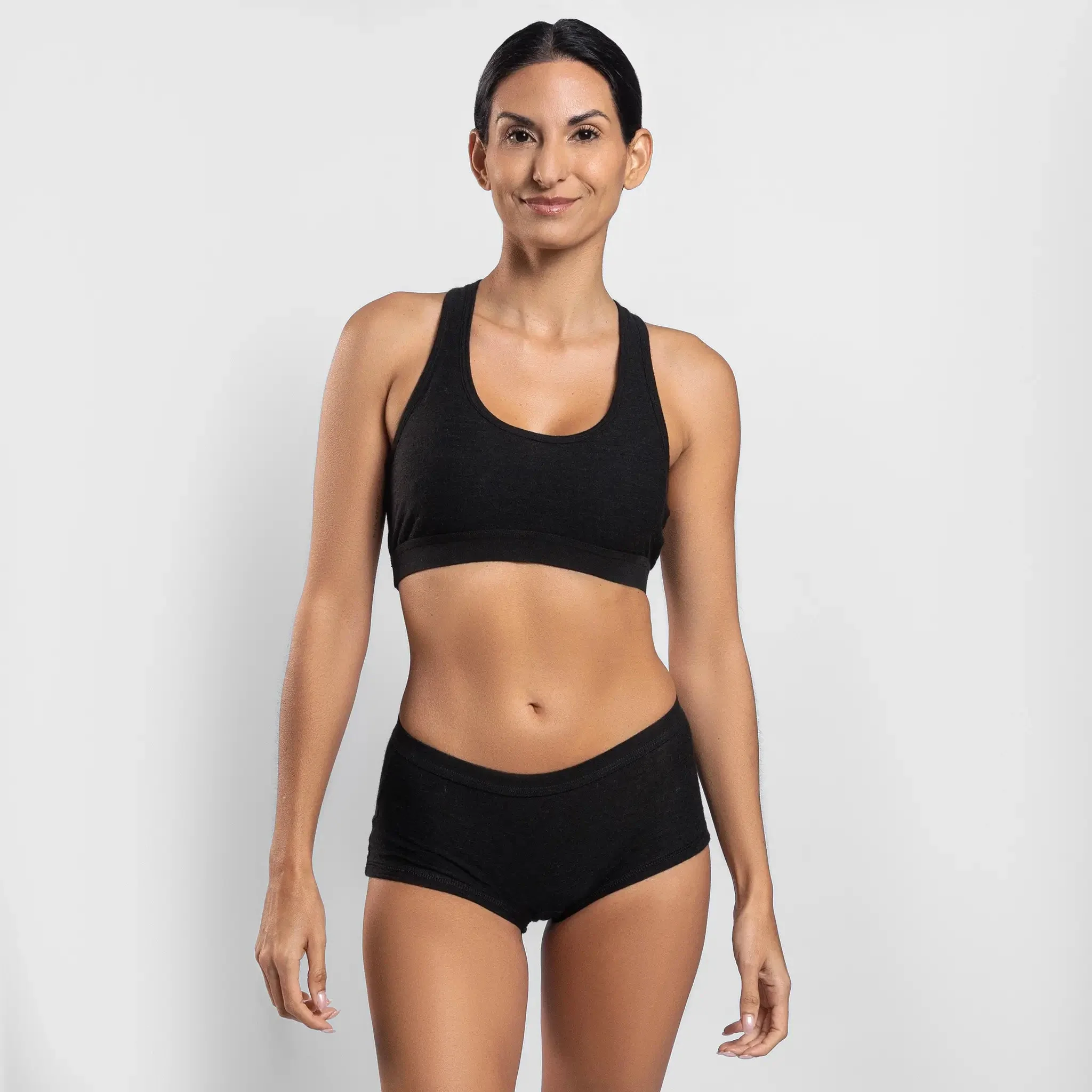 3 Pack Bundle - Women's Alpaca Wool Sports Bra: 160 Ultralight - Image 6