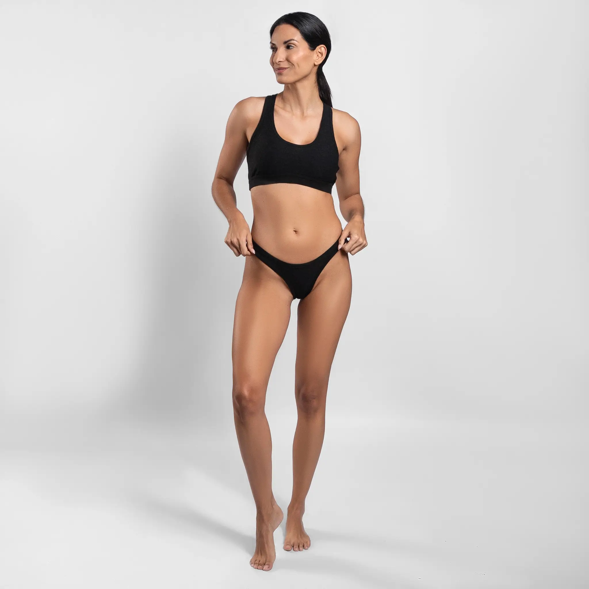 3 Pack Bundle - Women's Alpaca Wool Thong: 160 Ultralight - Image 3