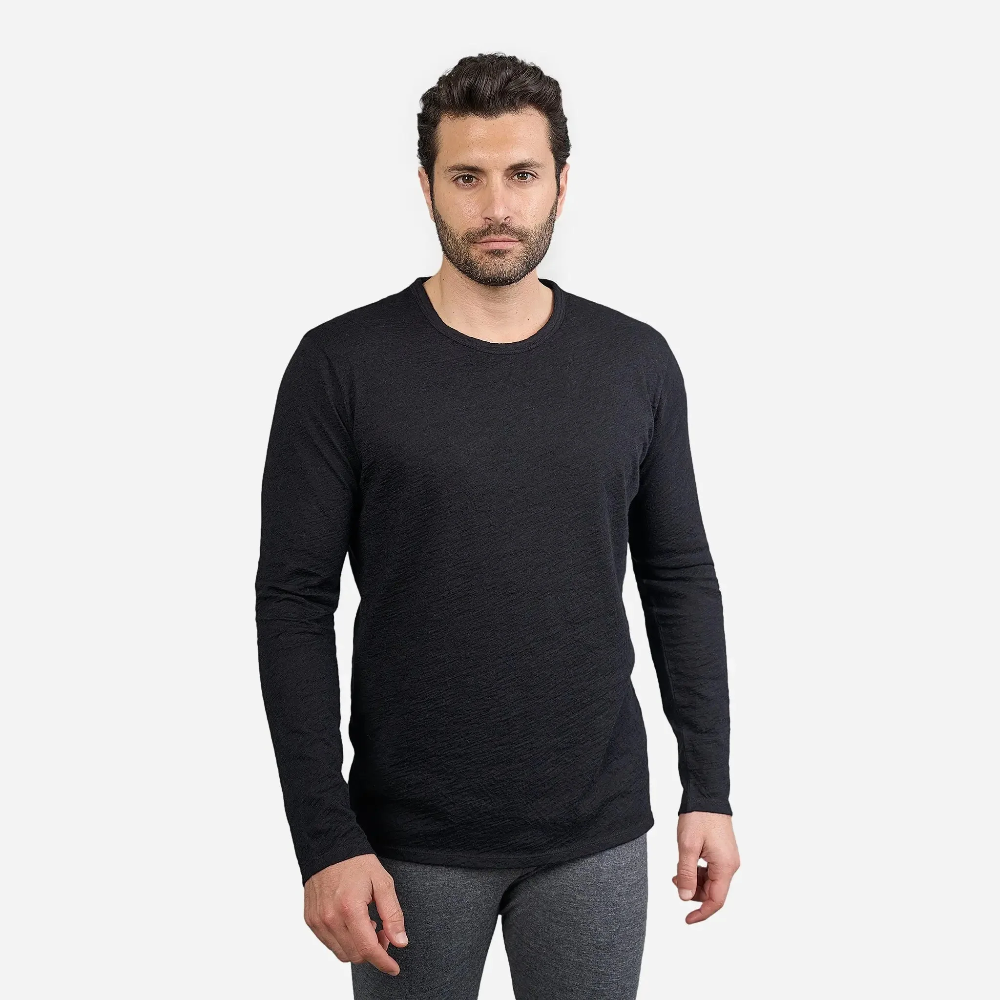 Mix 3 Pack Bundle - Men's Alpaca Wool T-Shirts: 160 Ultralight - Image 120