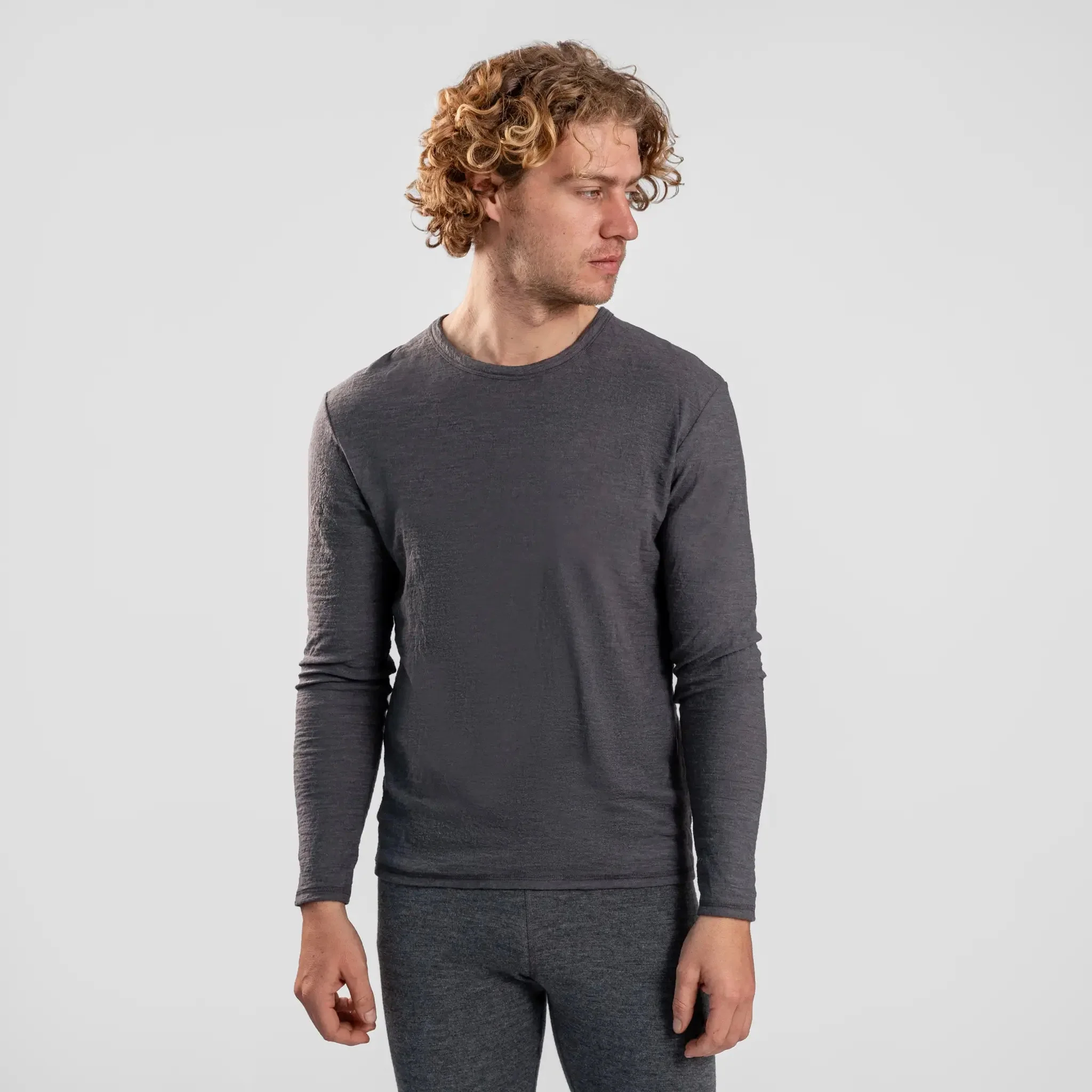 Mix 3 Pack Bundle - Men's Alpaca Wool T-Shirts: 160 Ultralight - Image 129