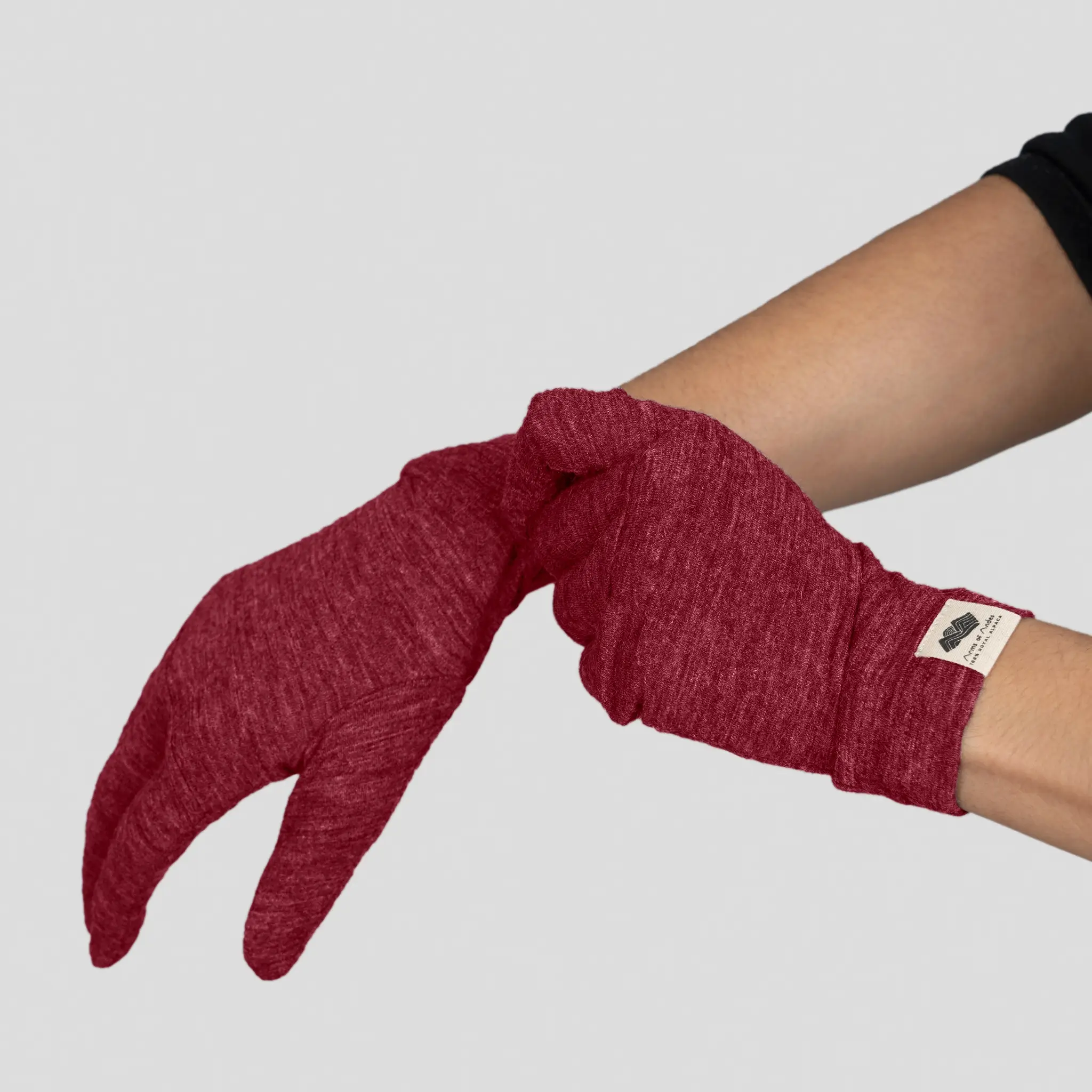Unisex Alpaca Wool Gloves: 300 Lightweight - Image 6