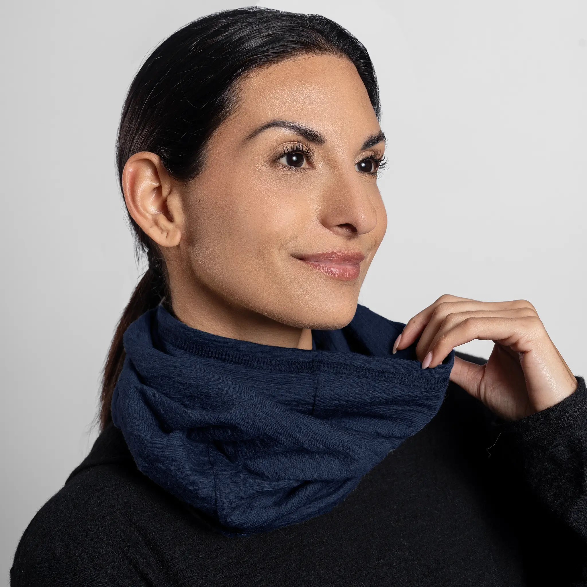 Alpaca Wool Neck Gaiter: 160 Ultralight - Image 11