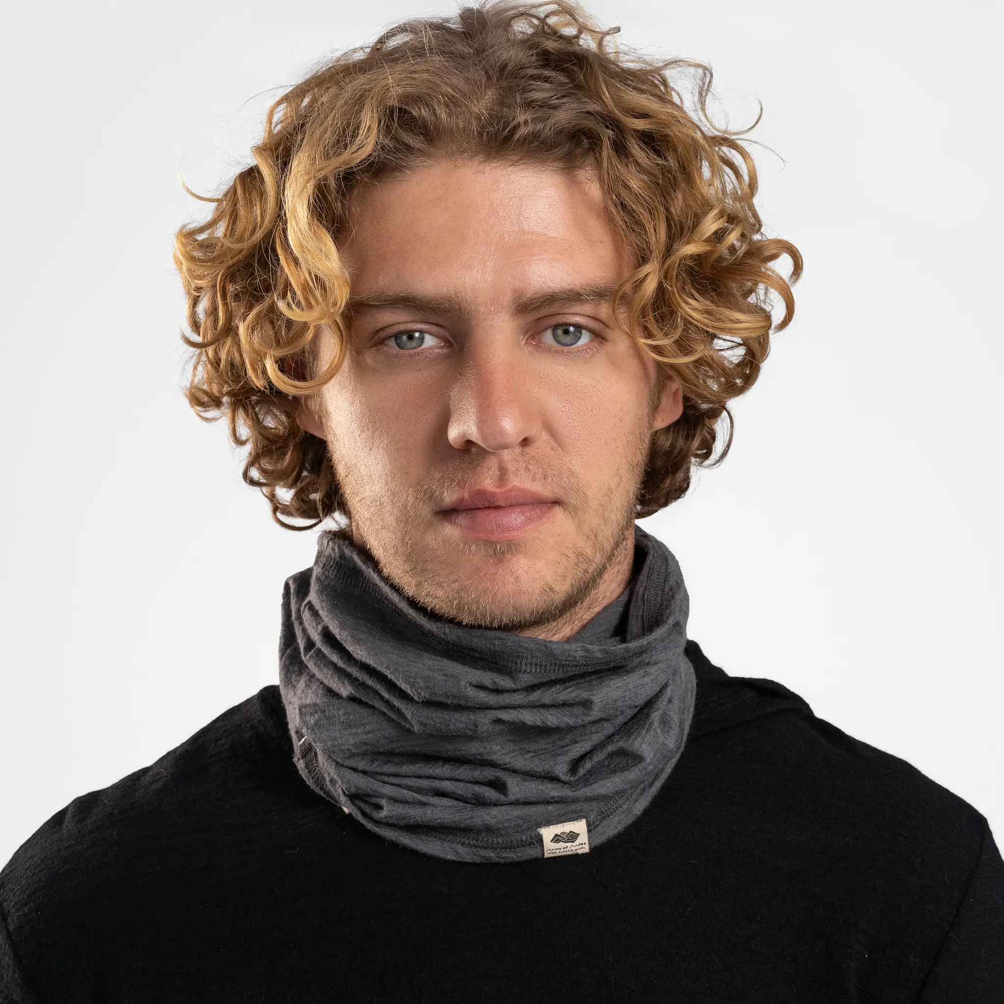 Alpaca Wool Neck Gaiter: 160 Ultralight - Image 18