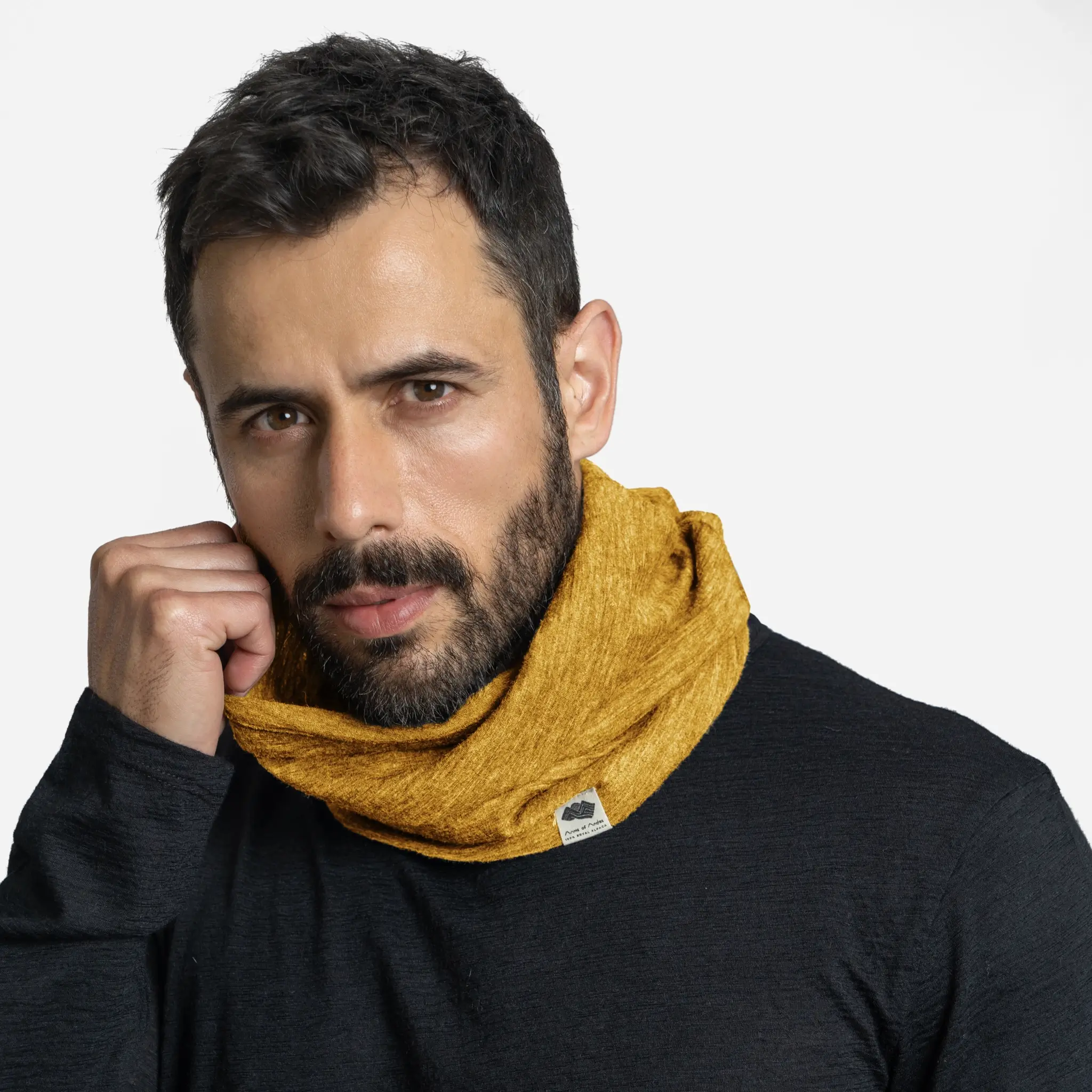 Alpaca Wool Neck Gaiter: 160 Ultralight - Image 4
