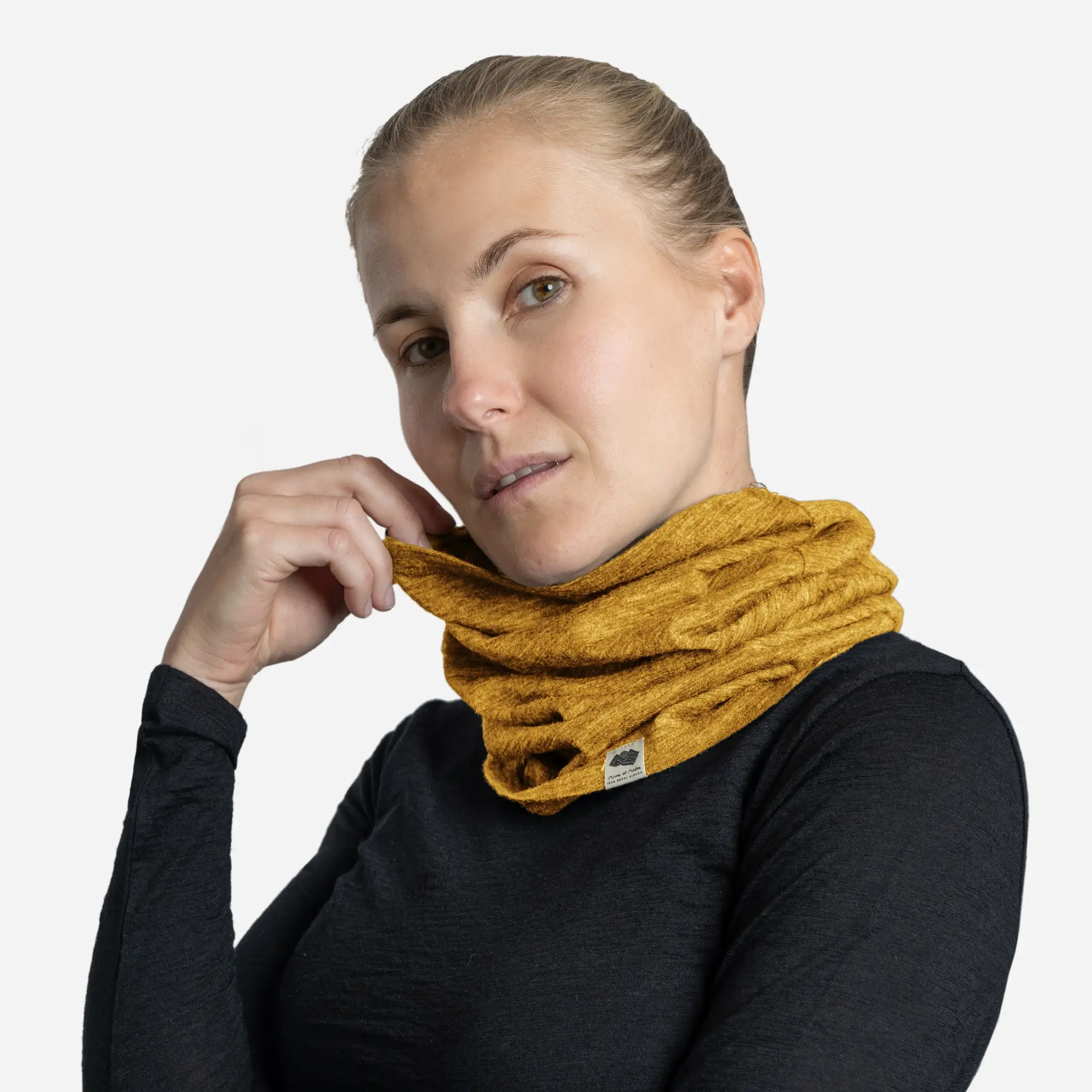 Alpaca Wool Neck Gaiter: 160 Ultralight - Image 5