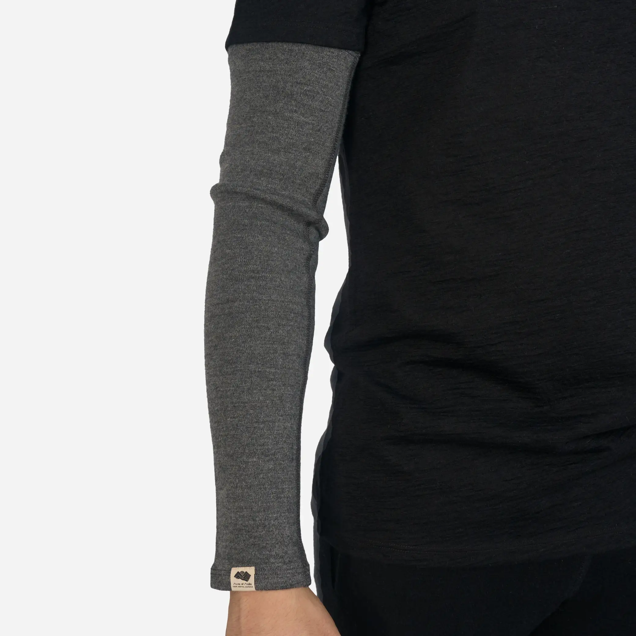 Alpaca Wool Arm Sleeve: 300 Lightweight - Image 15