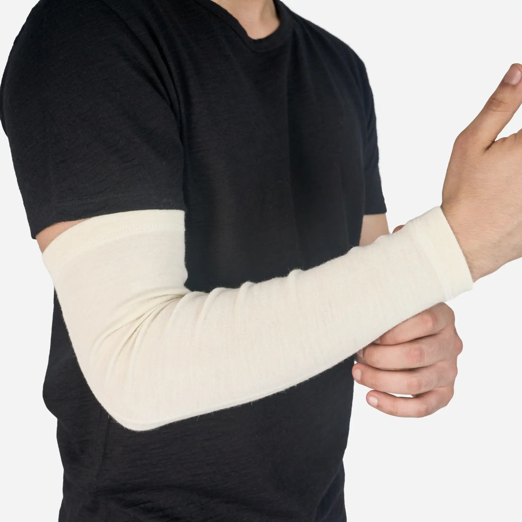Alpaca Wool Arm Sleeve: 420 Midweight - Image 24