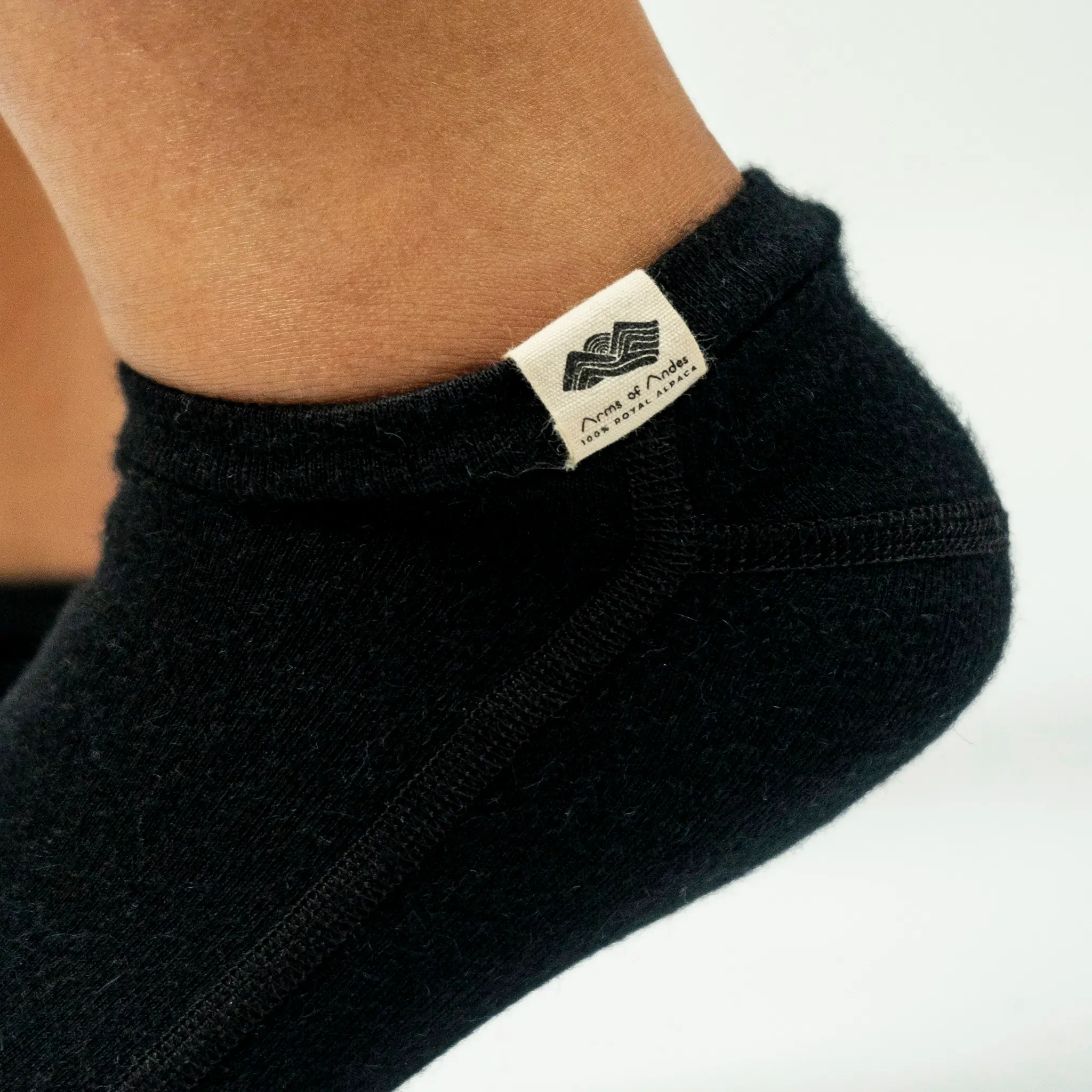 Unisex Alpaca Wool Sleeping Socks: 420 Midweight - Image 3