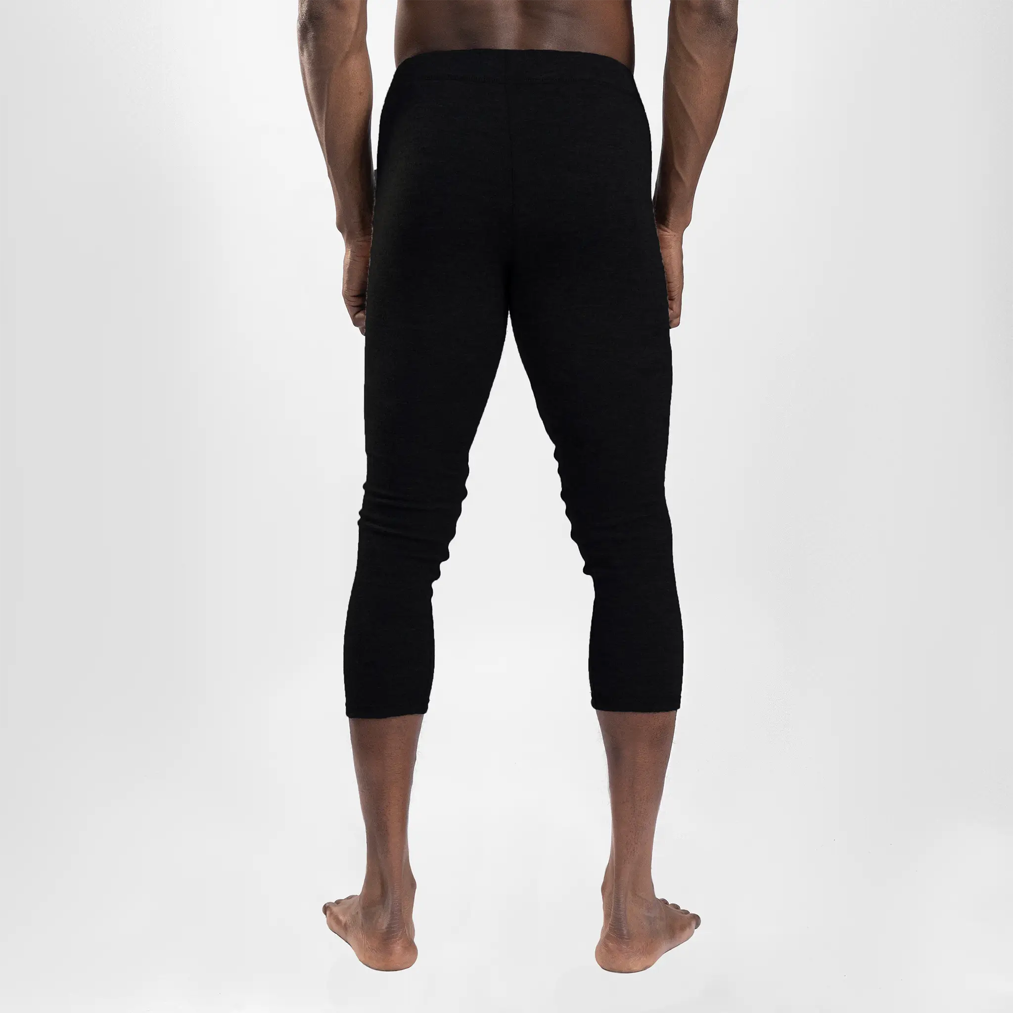 Men's Alpaca Wool 3/4 Leggings: 300 Lightweight - Image 4