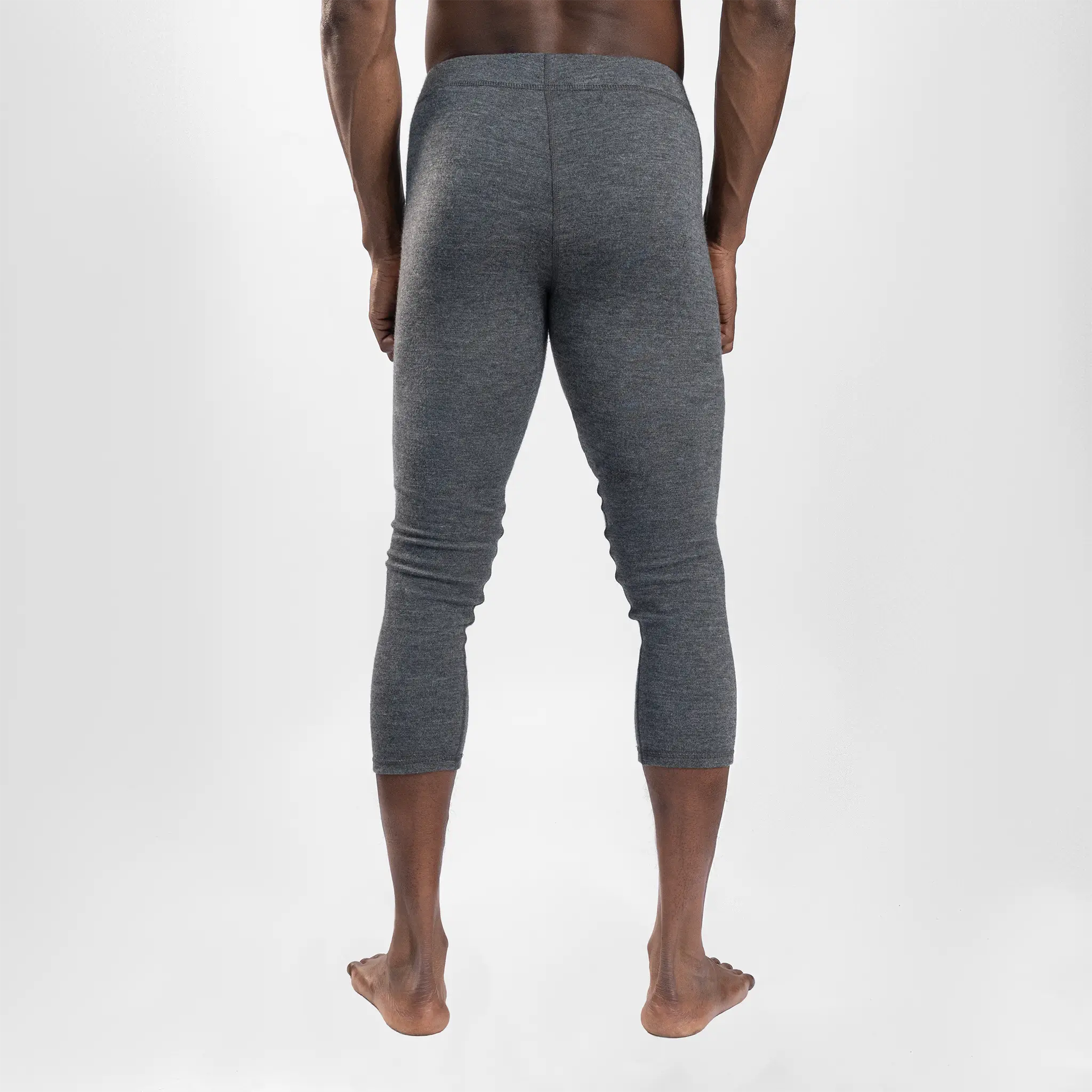 Men's Alpaca Wool 3/4 Leggings: 300 Lightweight - Image 8