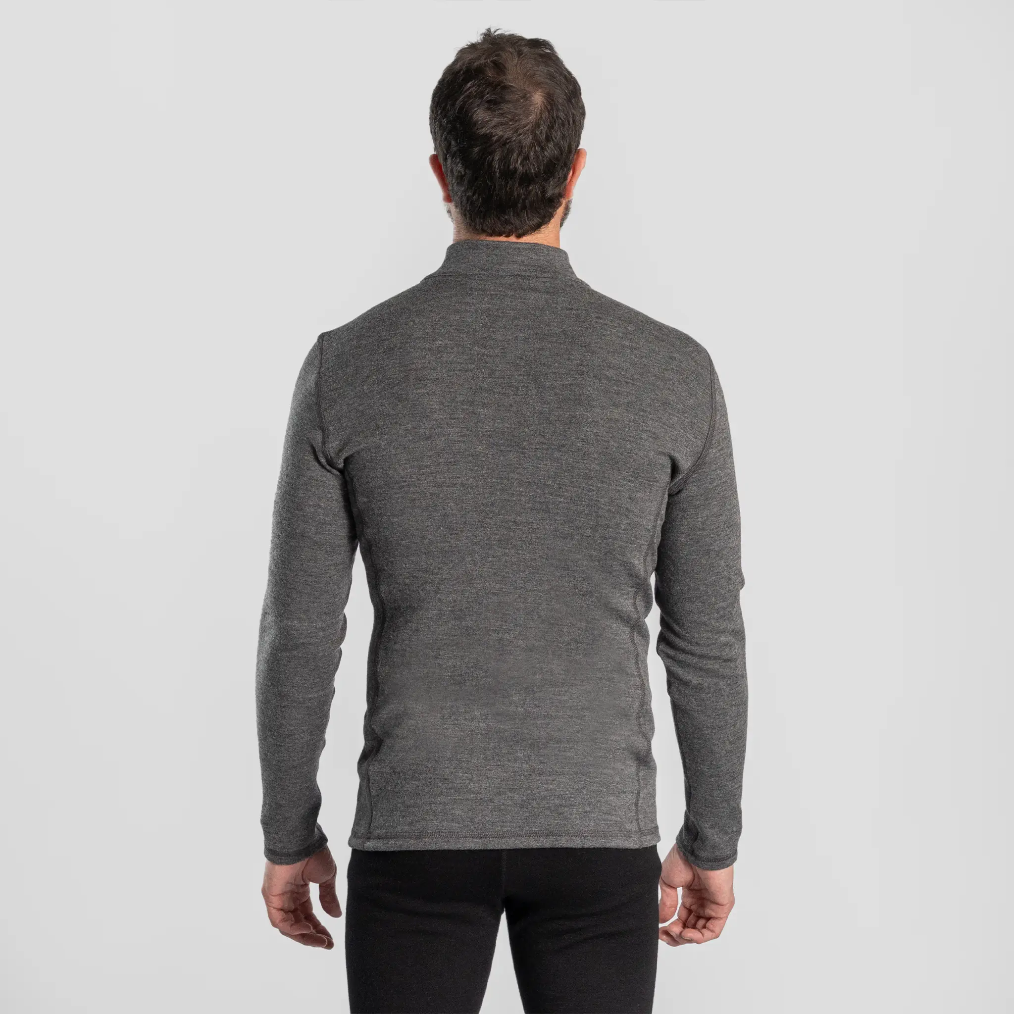Men's Alpaca Wool Base Layer: 300 Lightweight Half-Zip - Image 16