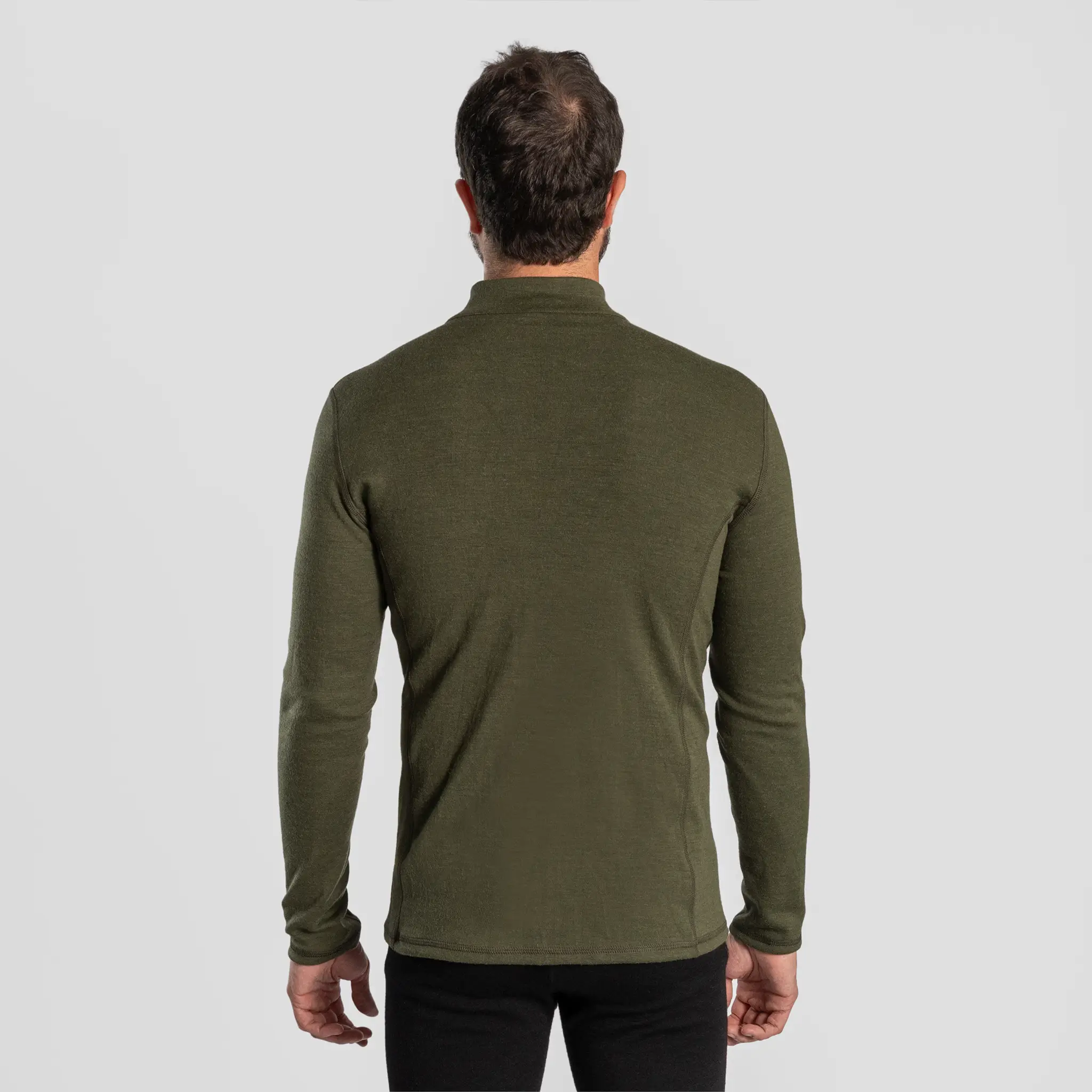 Men's Alpaca Wool Base Layer: 300 Lightweight Half-Zip - Image 20