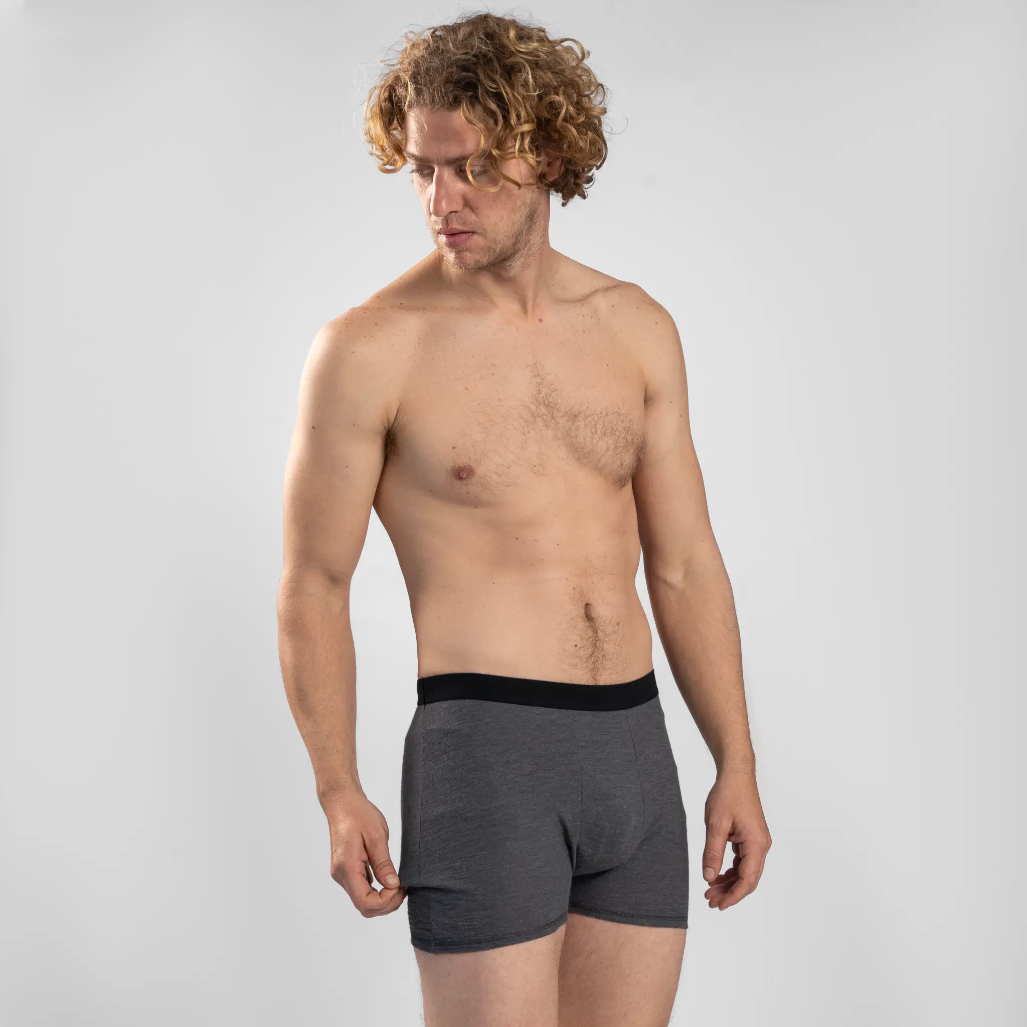 Men's Alpaca Wool Boxer Briefs: 160 Ultralight - Image 25