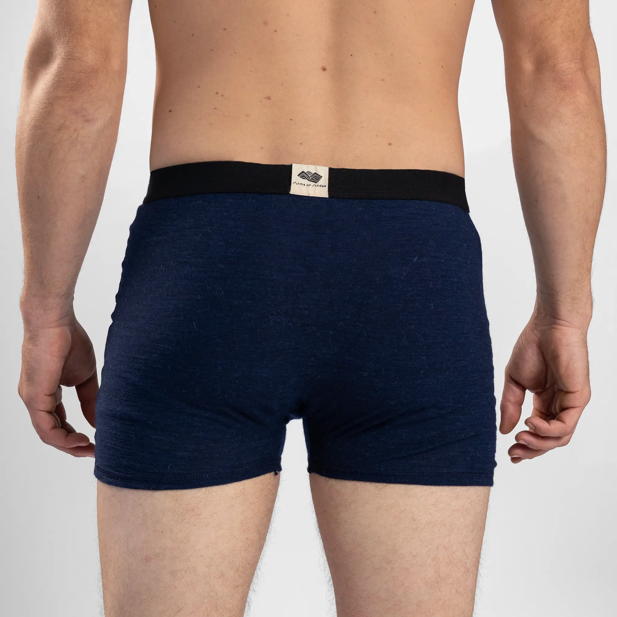 Men's Alpaca Wool Fly Boxers: 160 Ultralight - Image 4