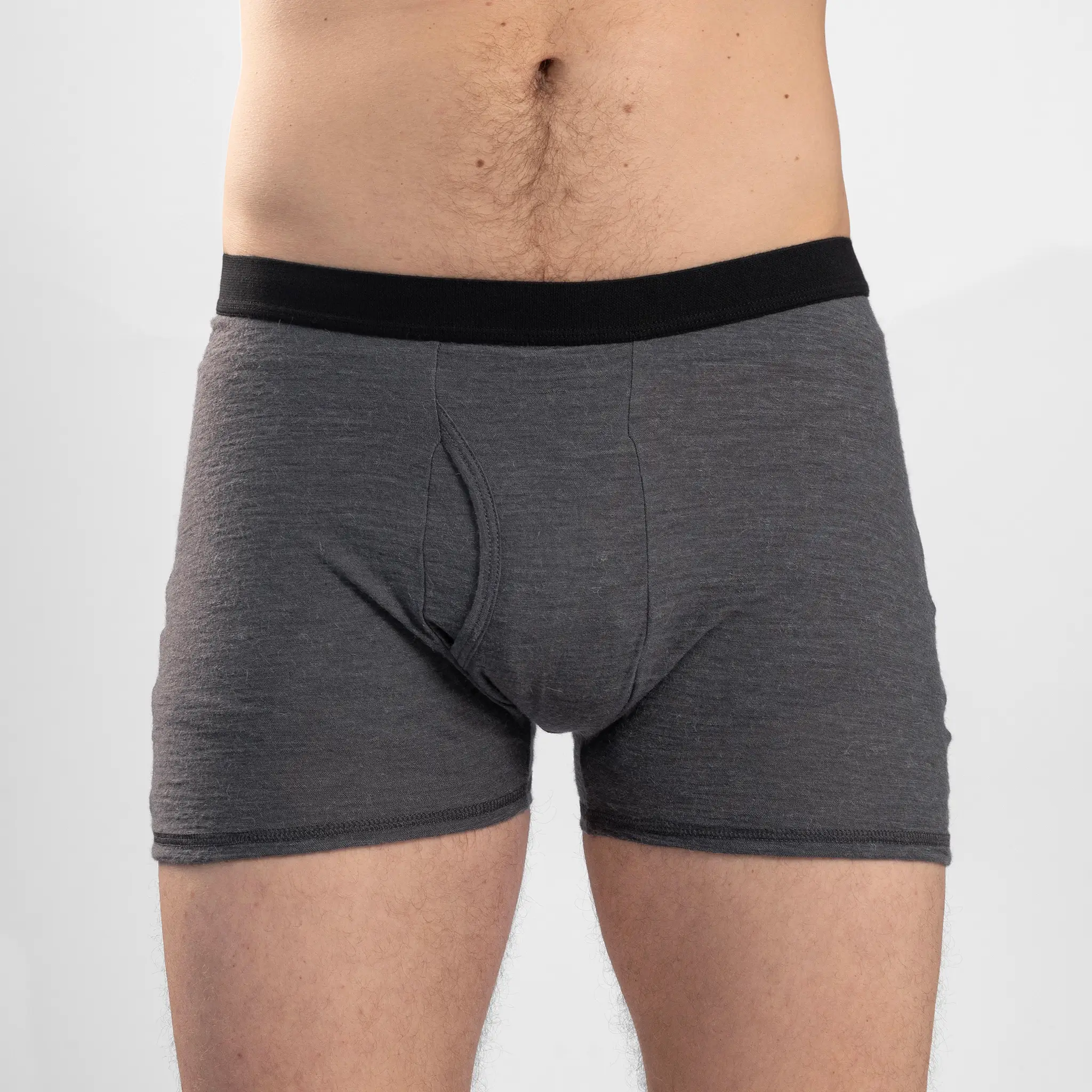 Men's Alpaca Wool Fly Boxers: 160 Ultralight - Image 6