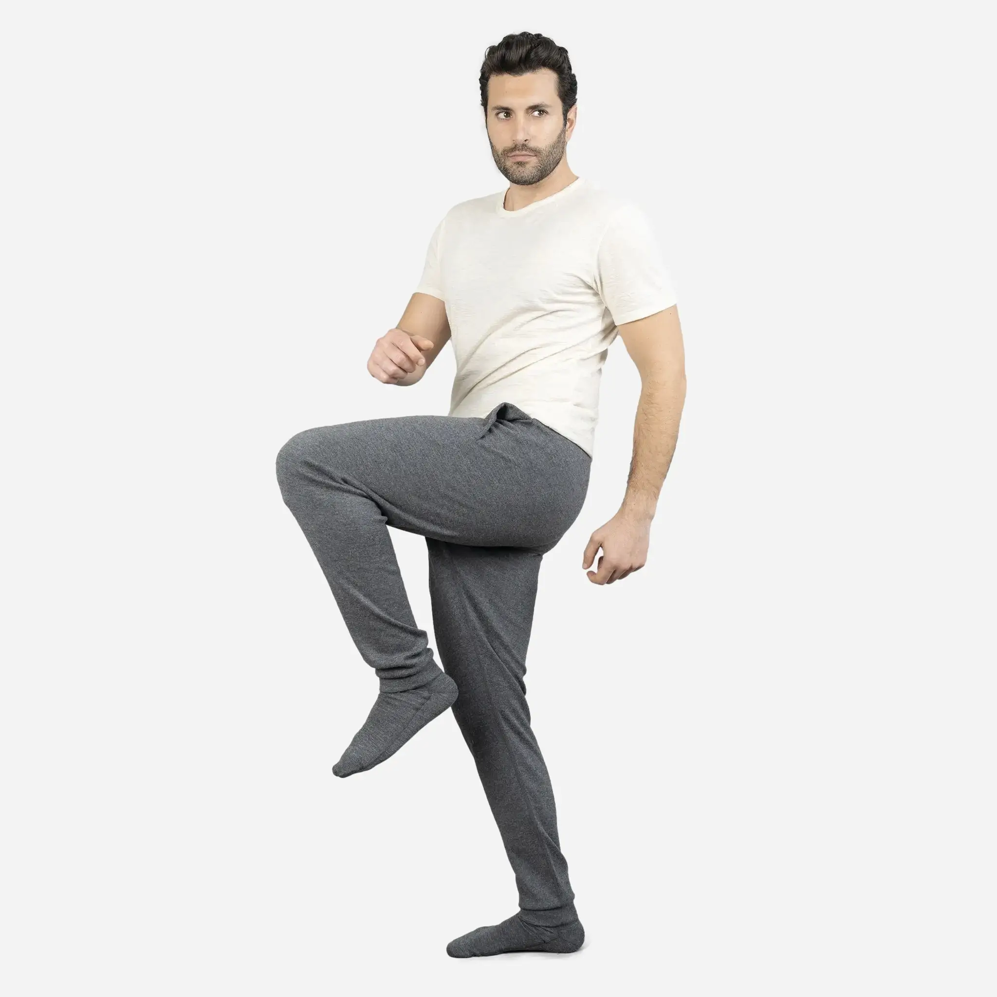Men's Alpaca Wool Joggers: 300 Lightweight - Image 6