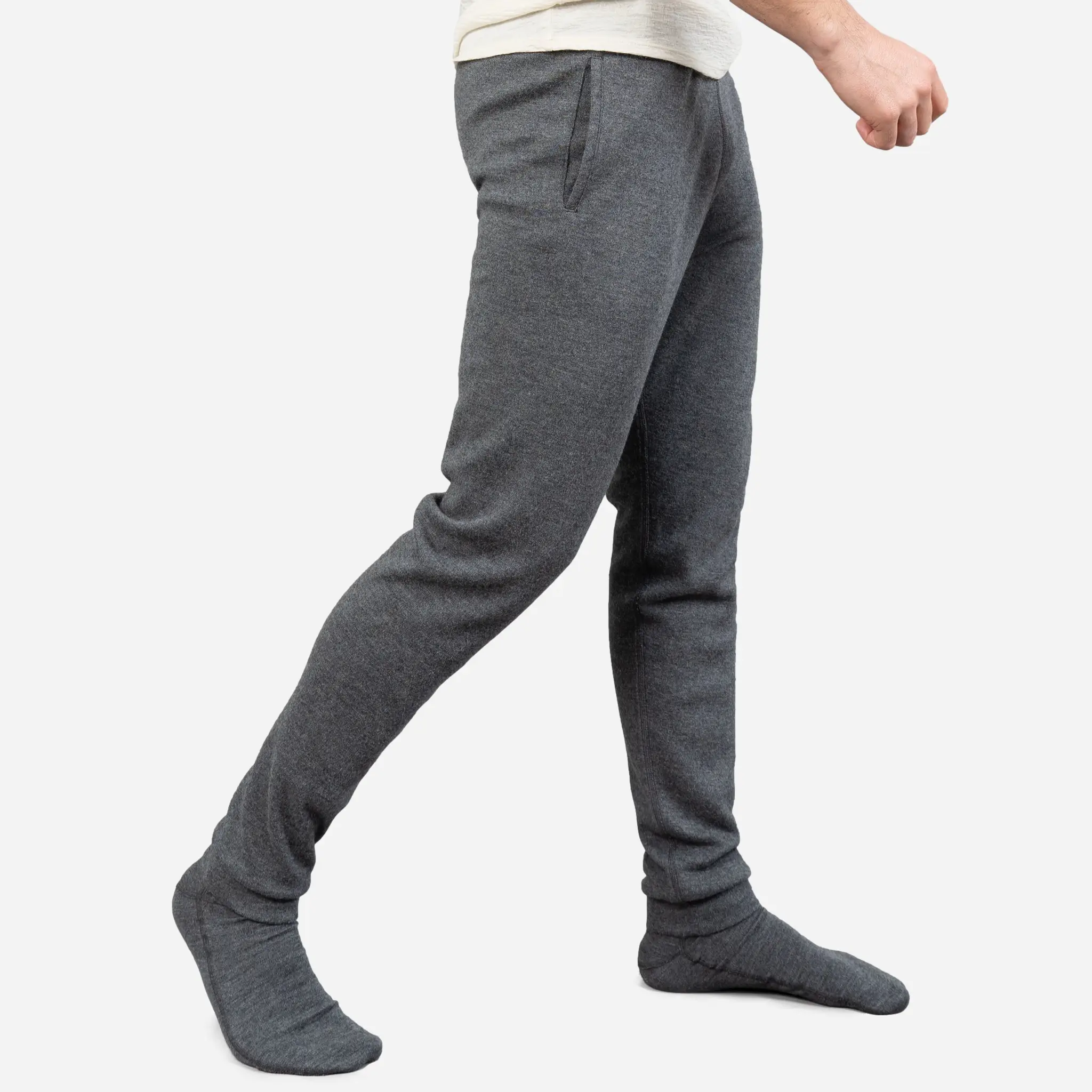 Men's Alpaca Wool Joggers: 300 Lightweight - Image 8