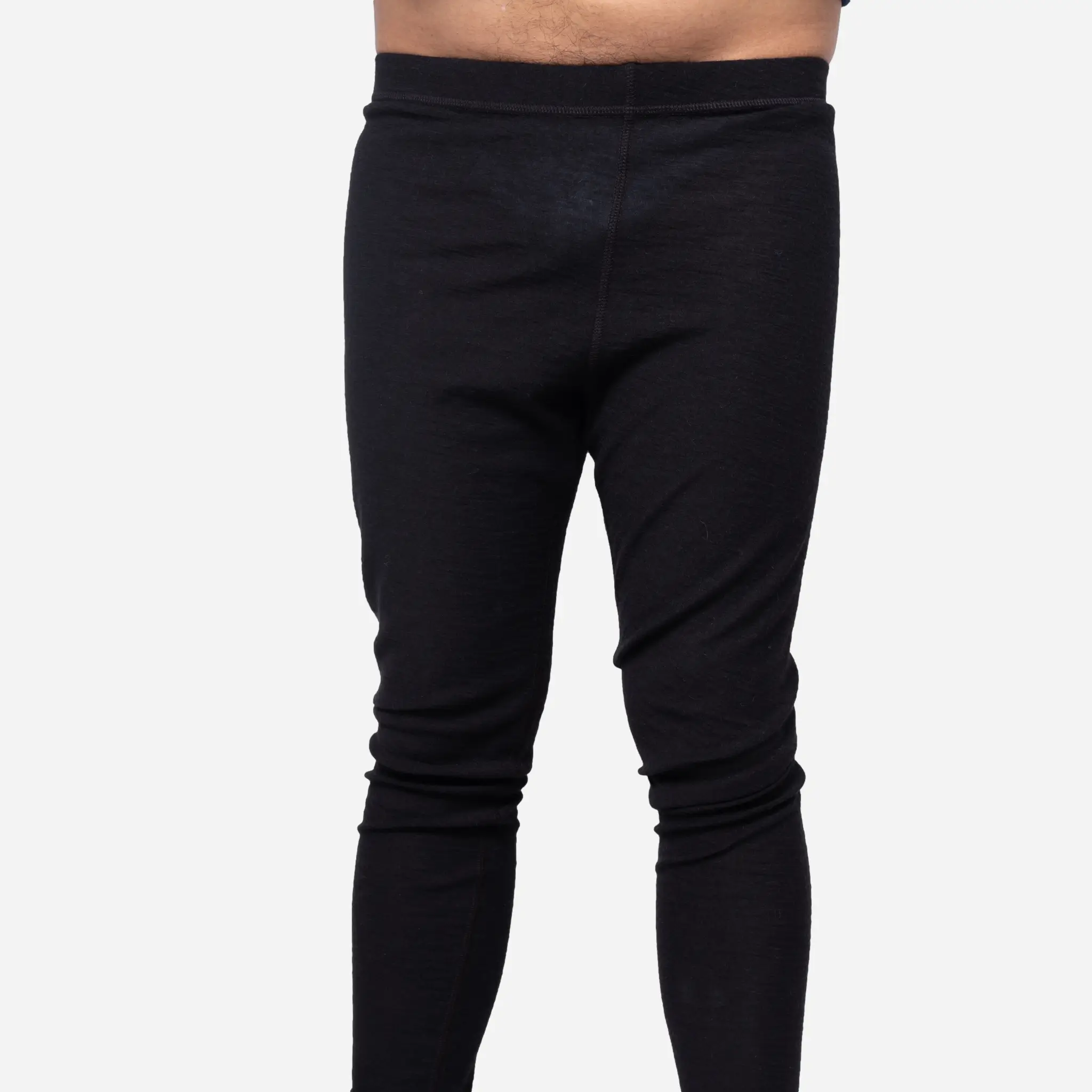 Men's Alpaca Wool Leggings: 160 Ultralight - Image 3