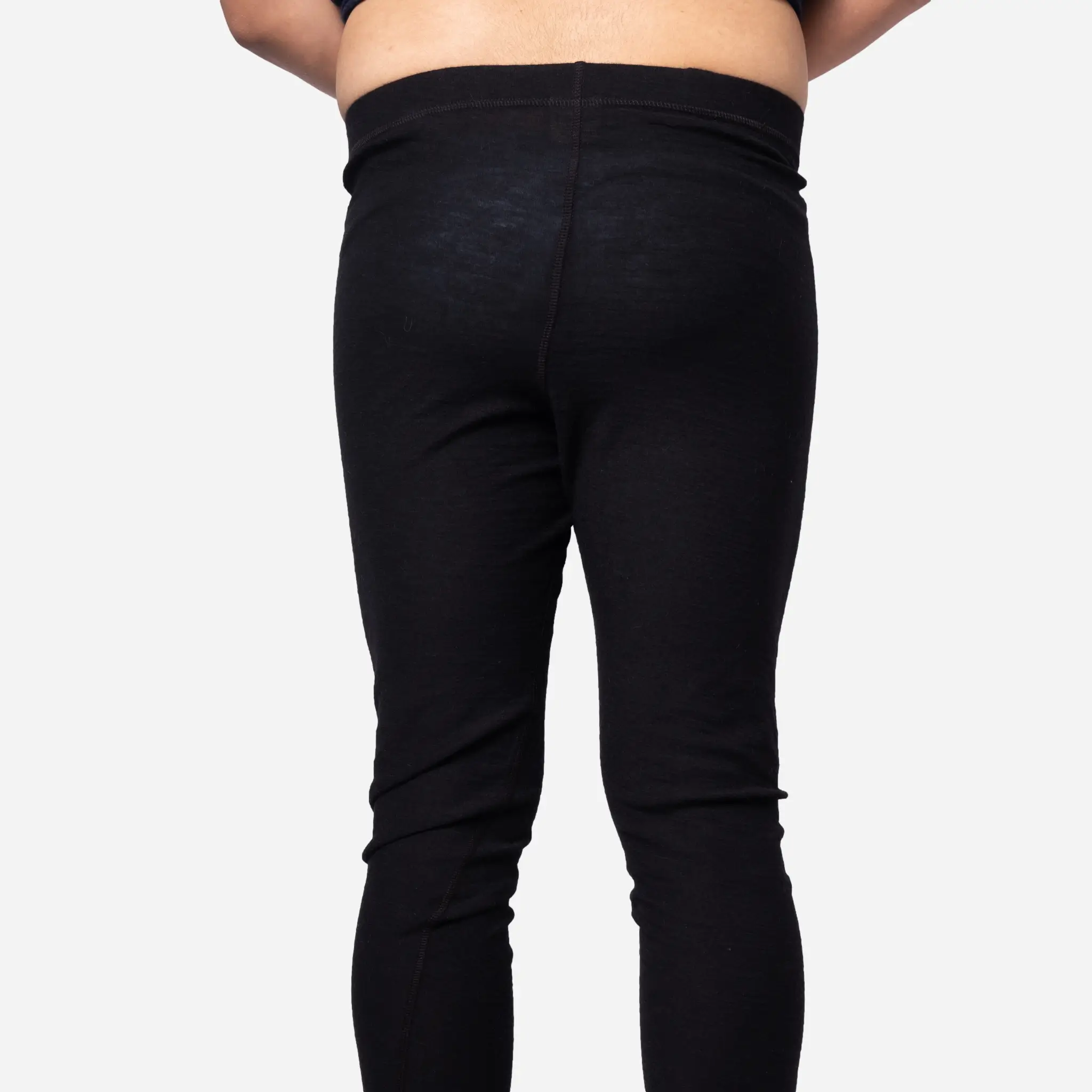 Men's Alpaca Wool Leggings: 160 Ultralight - Image 4