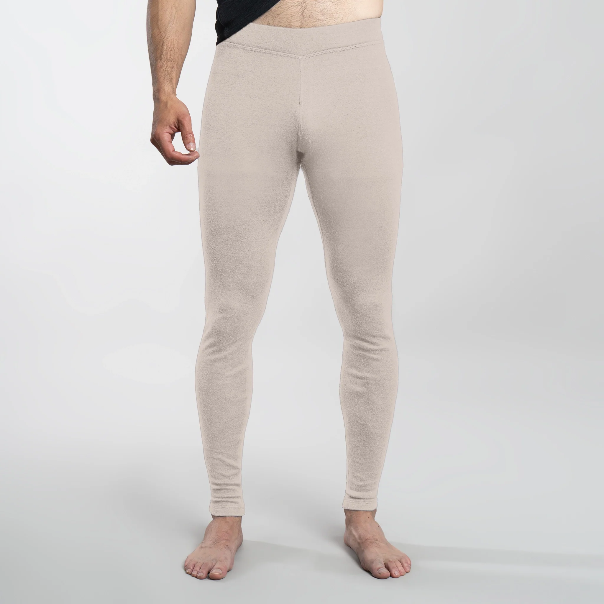 Men's Alpaca Wool Leggings: 300 Lightweight - Image 22