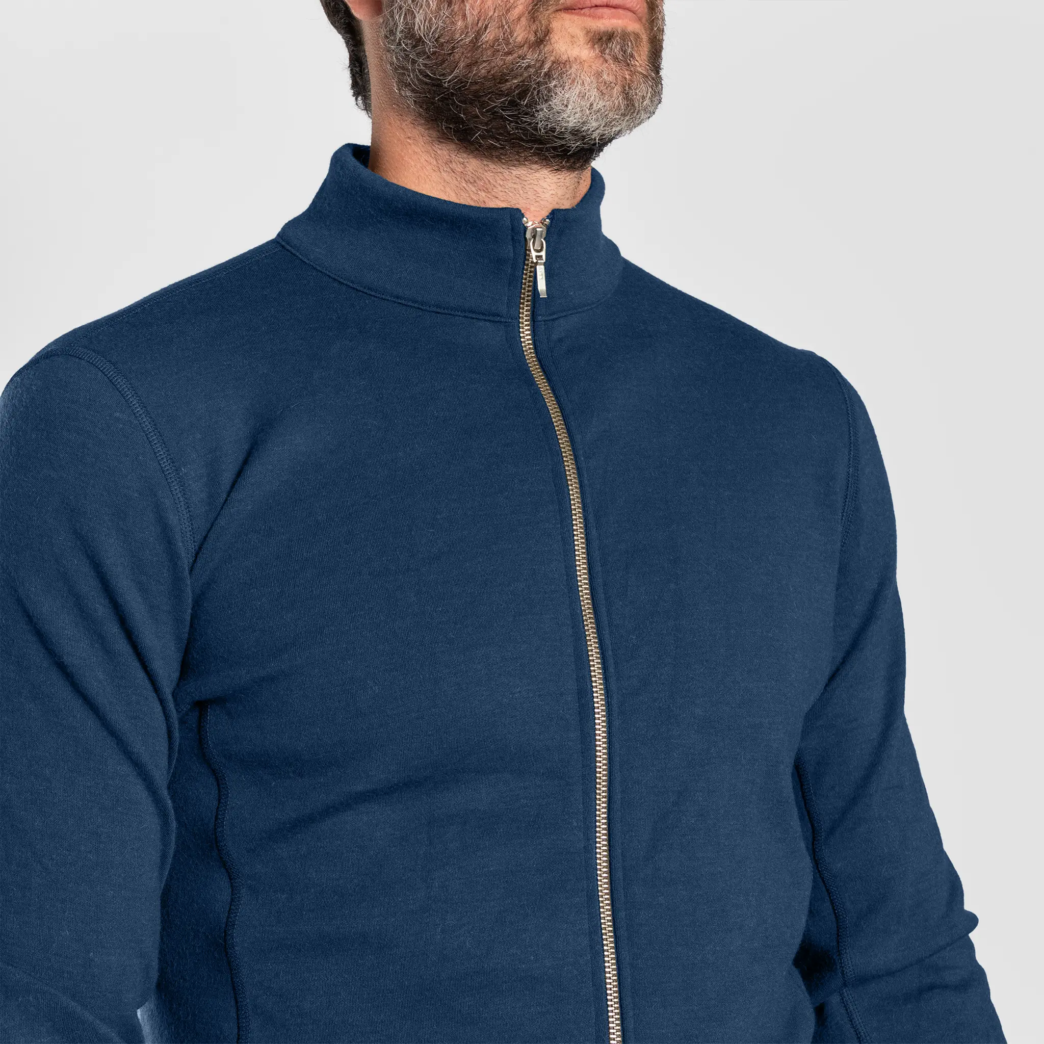 Men's Alpaca Wool Jacket: 420 Midweight Full-Zip - Image 24