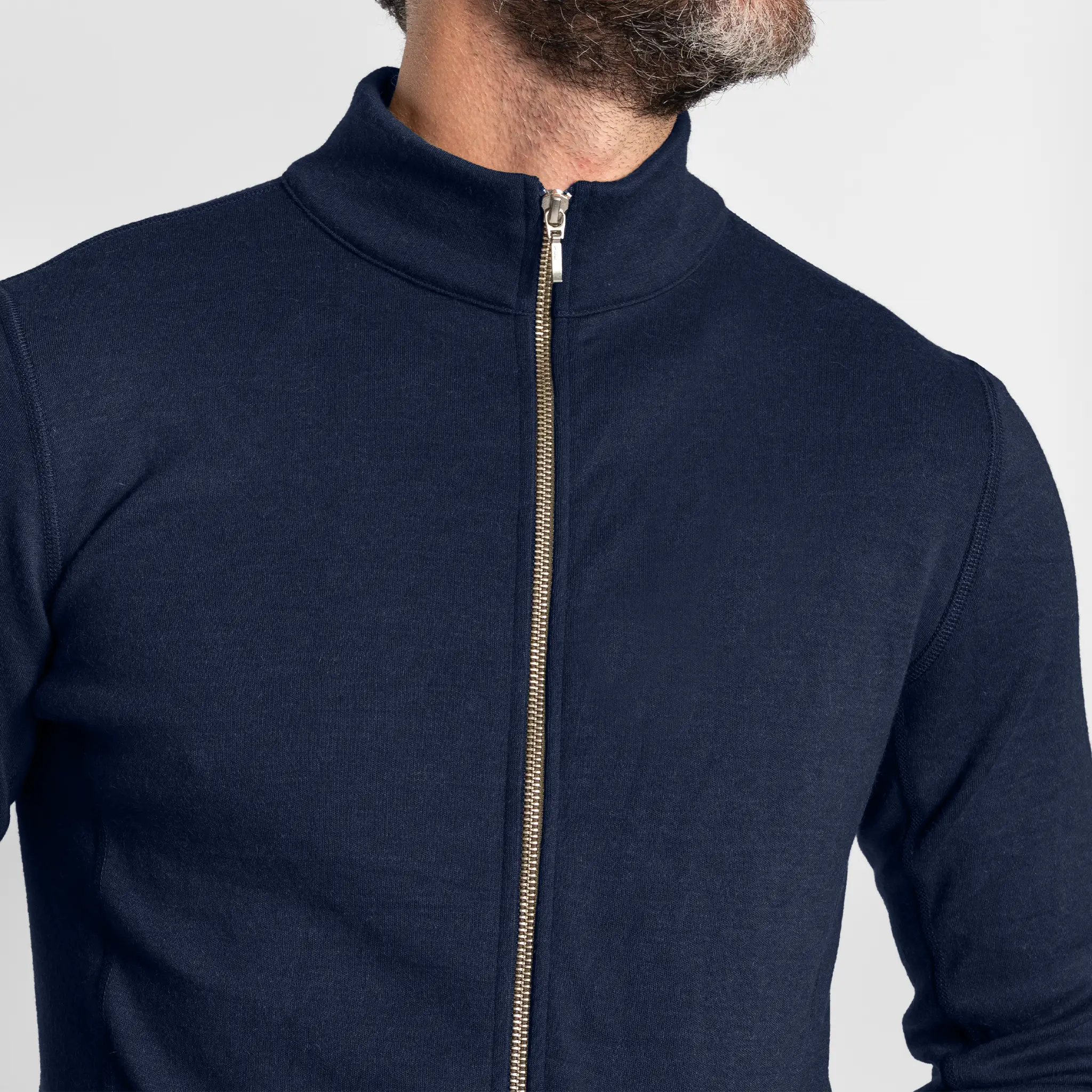 Men's Alpaca Wool Jacket: 420 Midweight Full-Zip - Image 32