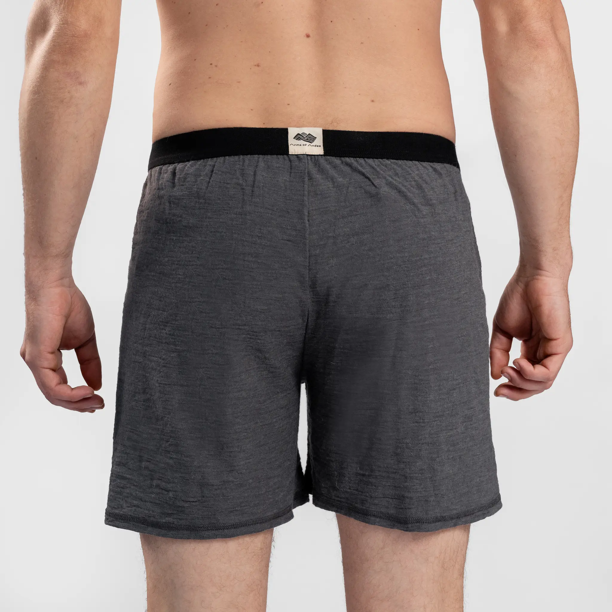 Men's Alpaca Wool Relax Boxers: 160 Ultralight - Image 4