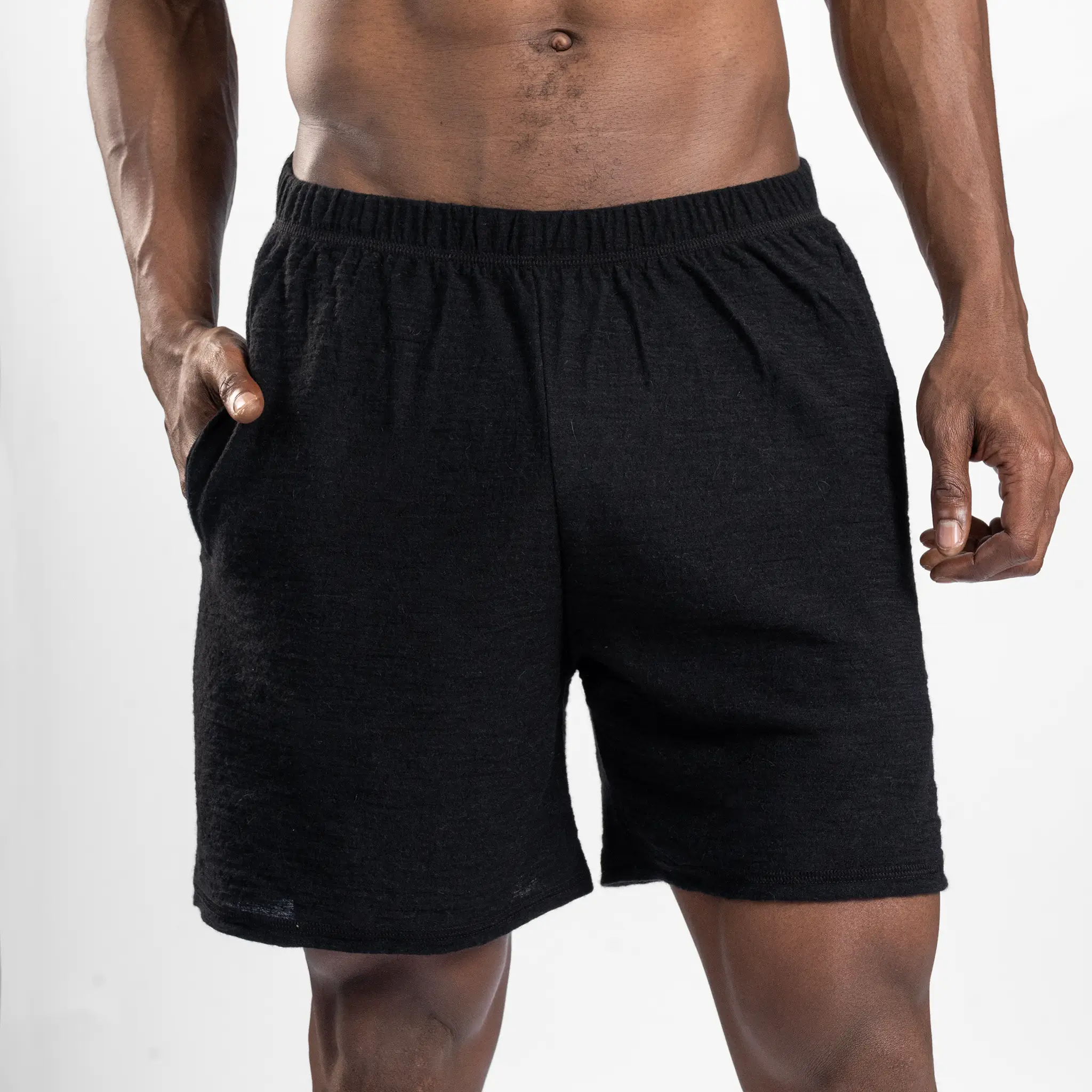 Men's Alpaca Wool Shorts: 160 Ultralight - Image 10