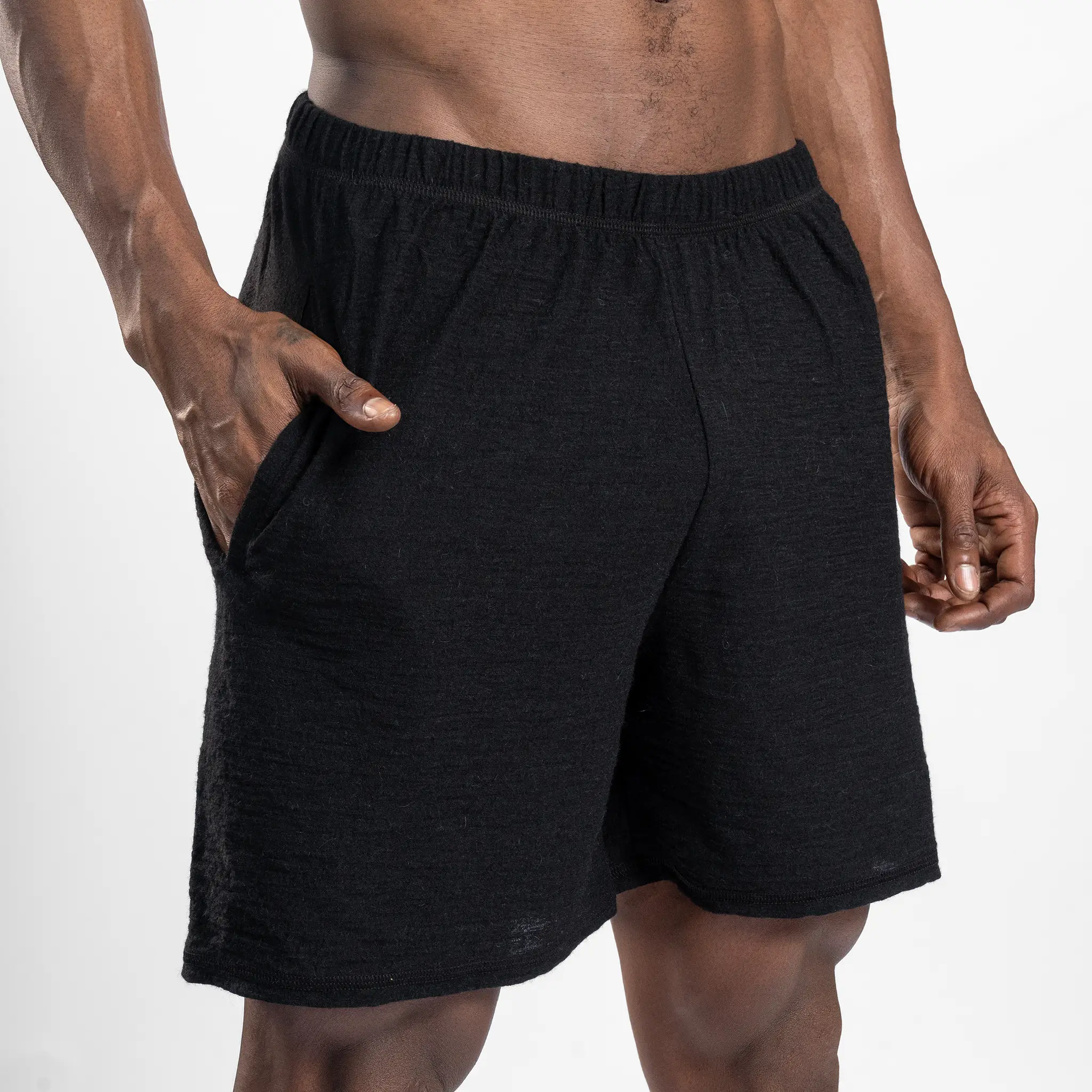 Men's Alpaca Wool Shorts: 160 Ultralight - Image 11