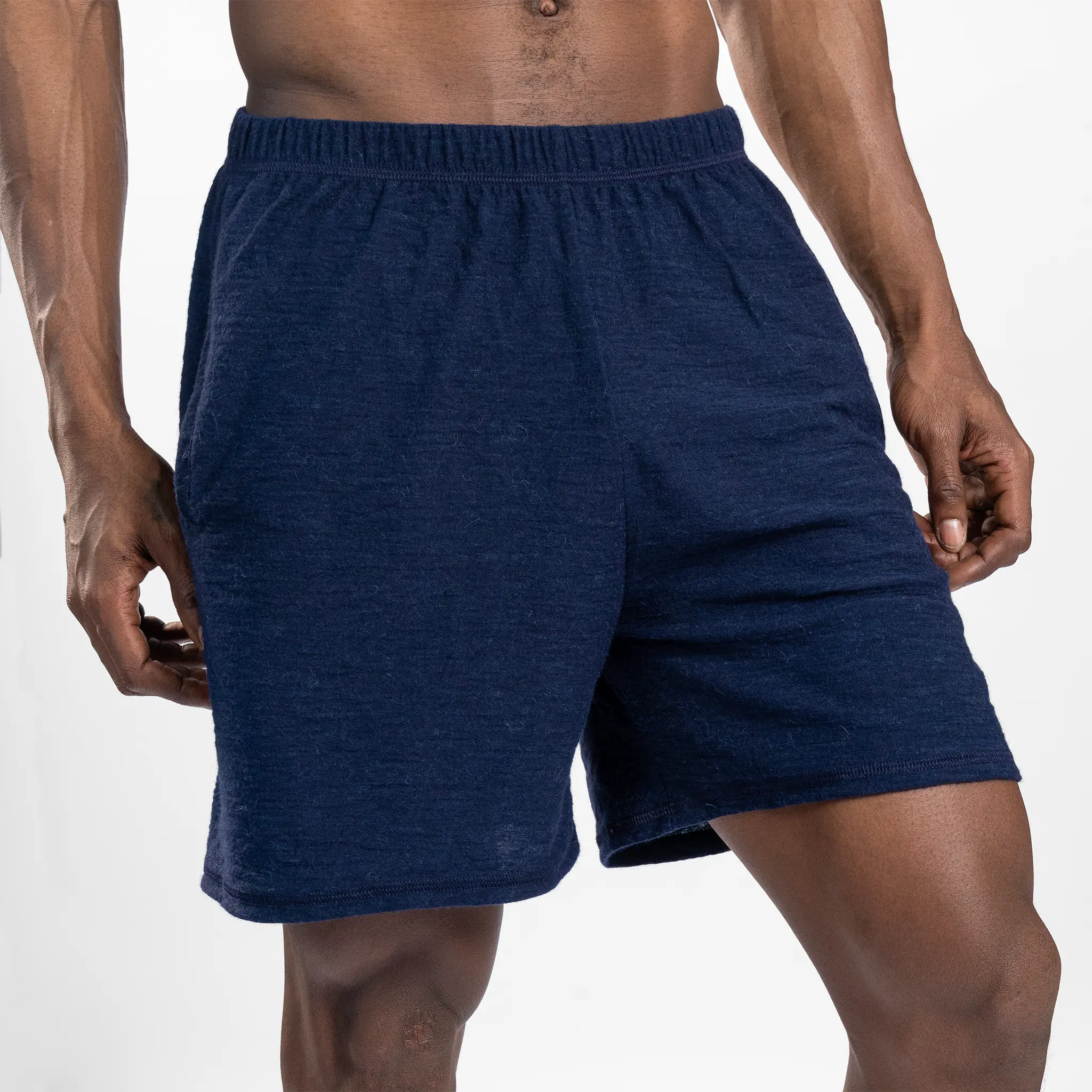 Men's Alpaca Wool Shorts: 160 Ultralight - Image 3