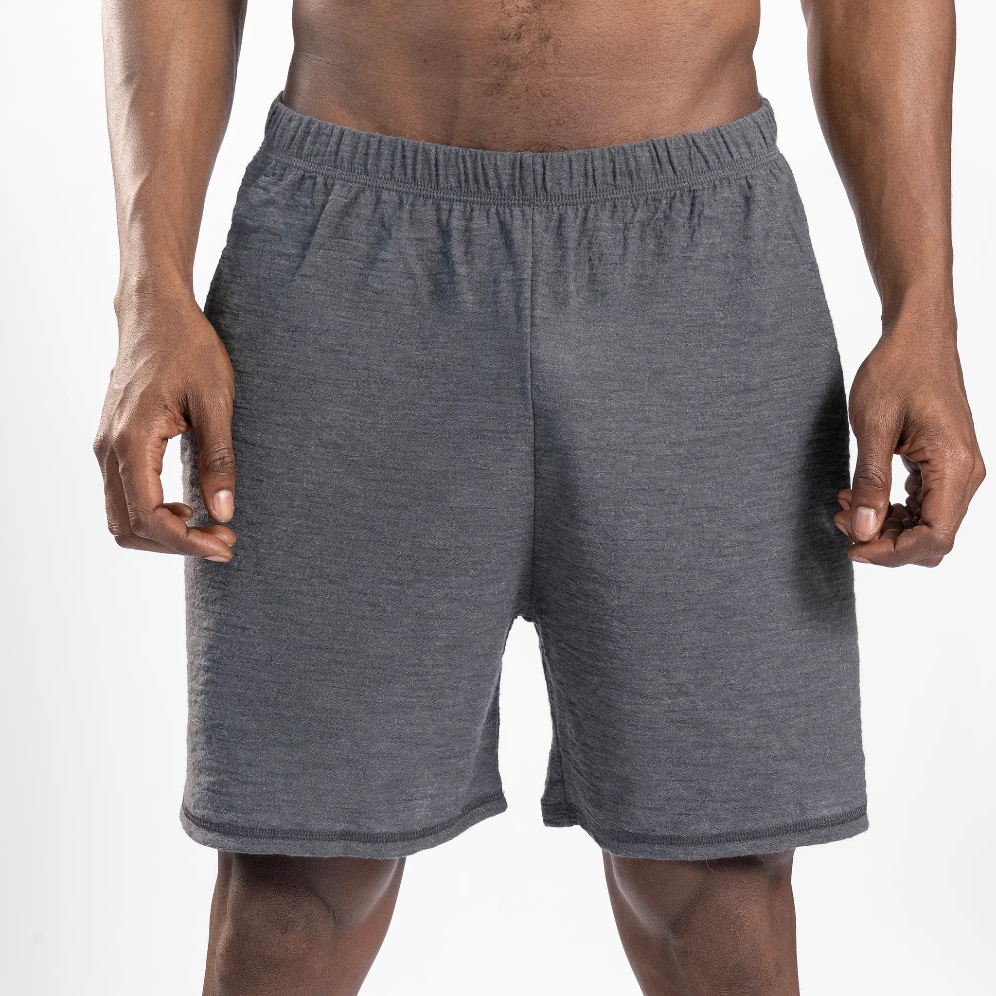 Men's Alpaca Wool Shorts: 160 Ultralight - Image 6