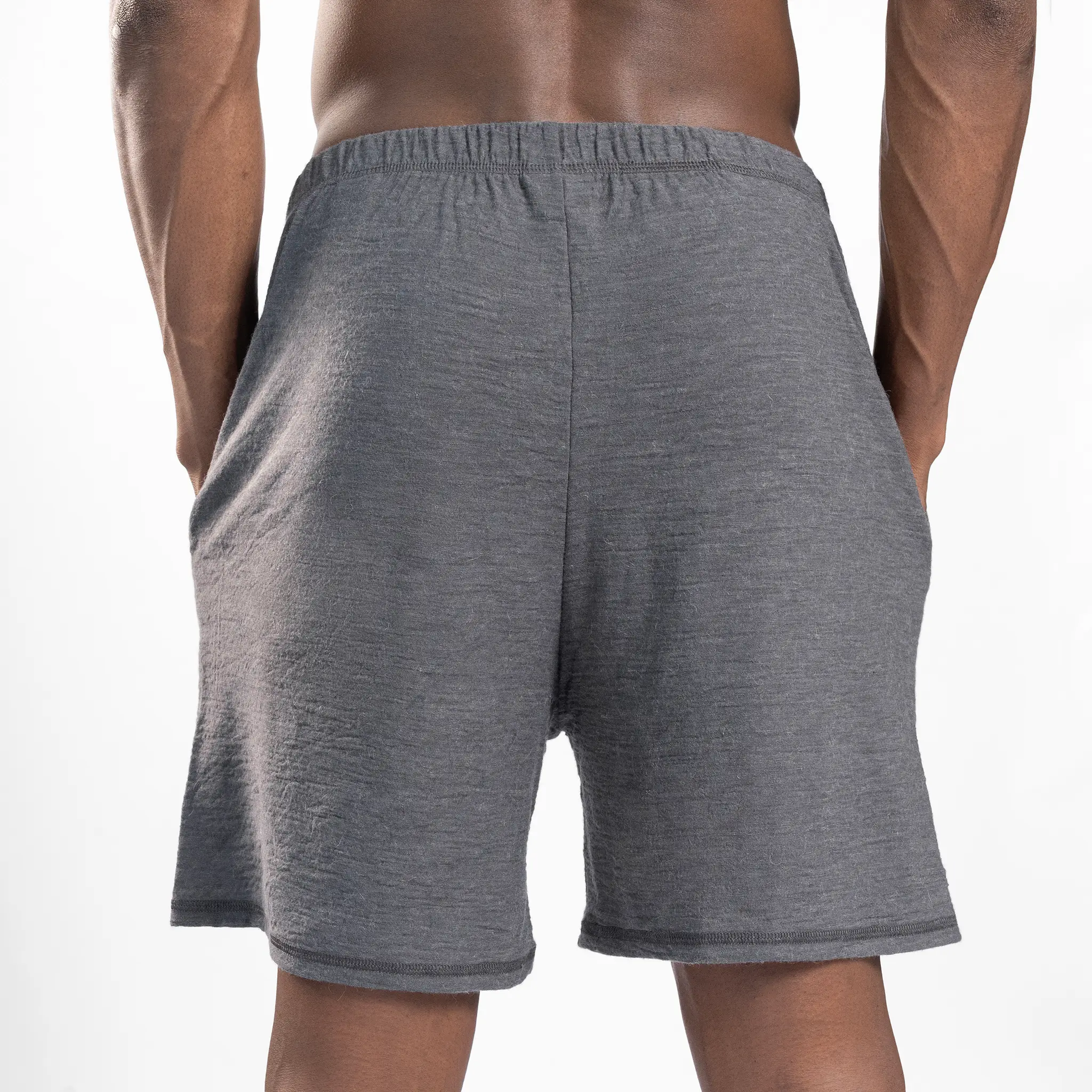 Men's Alpaca Wool Shorts: 160 Ultralight - Image 8