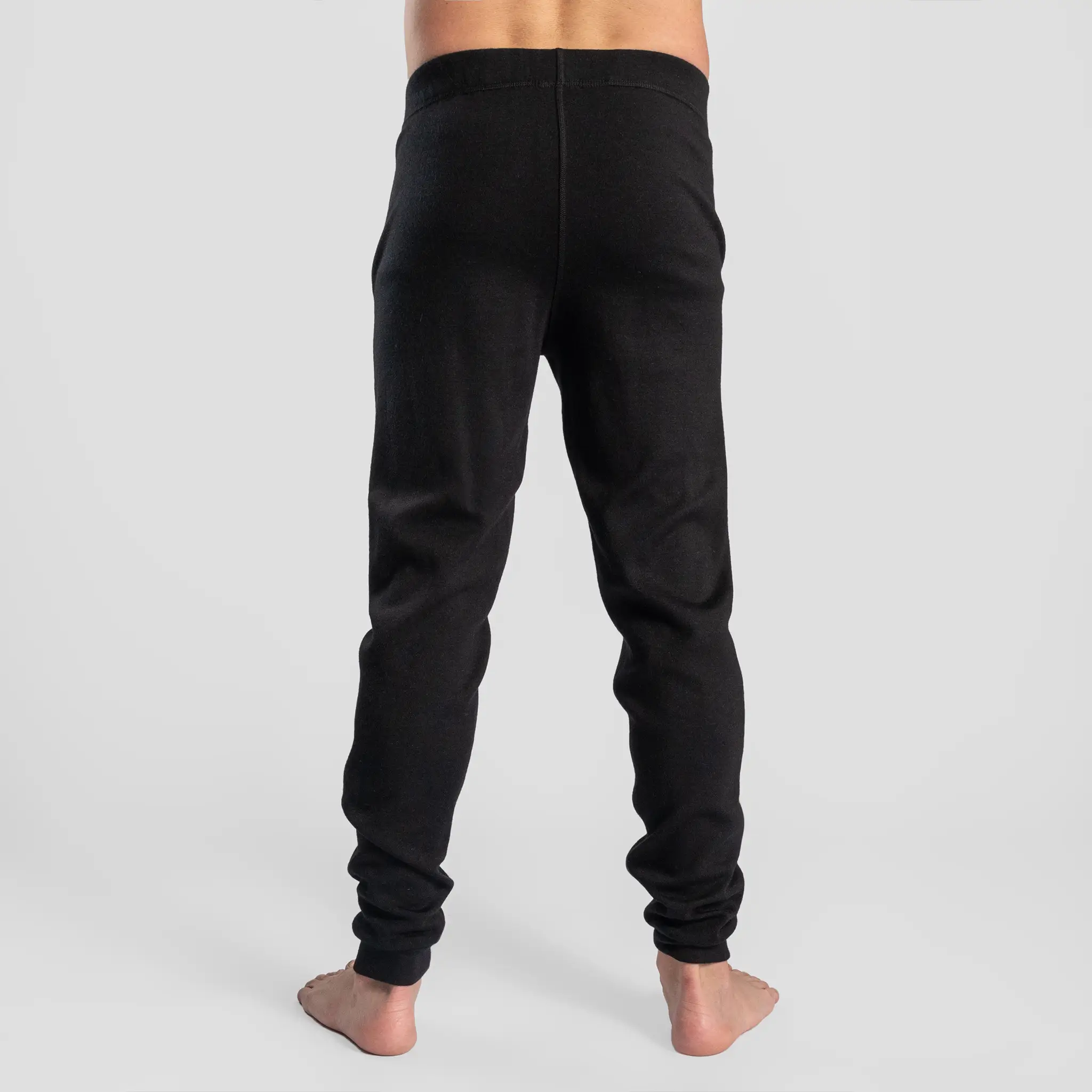 Men's Alpaca Wool Sweatpants: 420 Midweight - Image 4