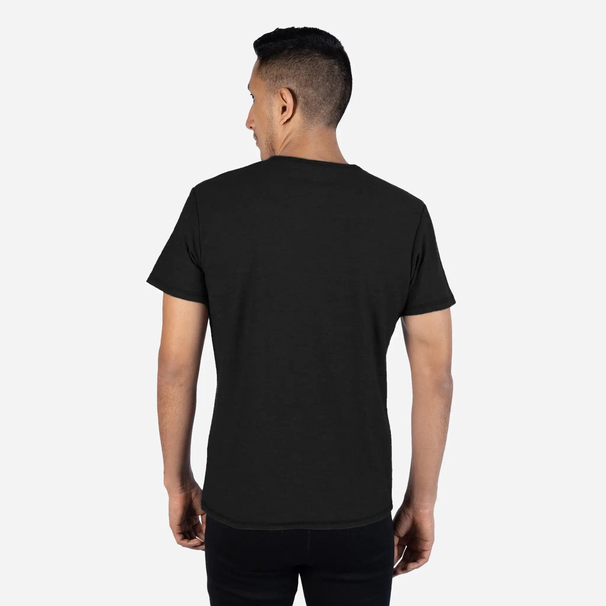 Men's Alpaca Wool Hiking T-Shirt: 160 Ultralight - Relaxed Fit - Image 10