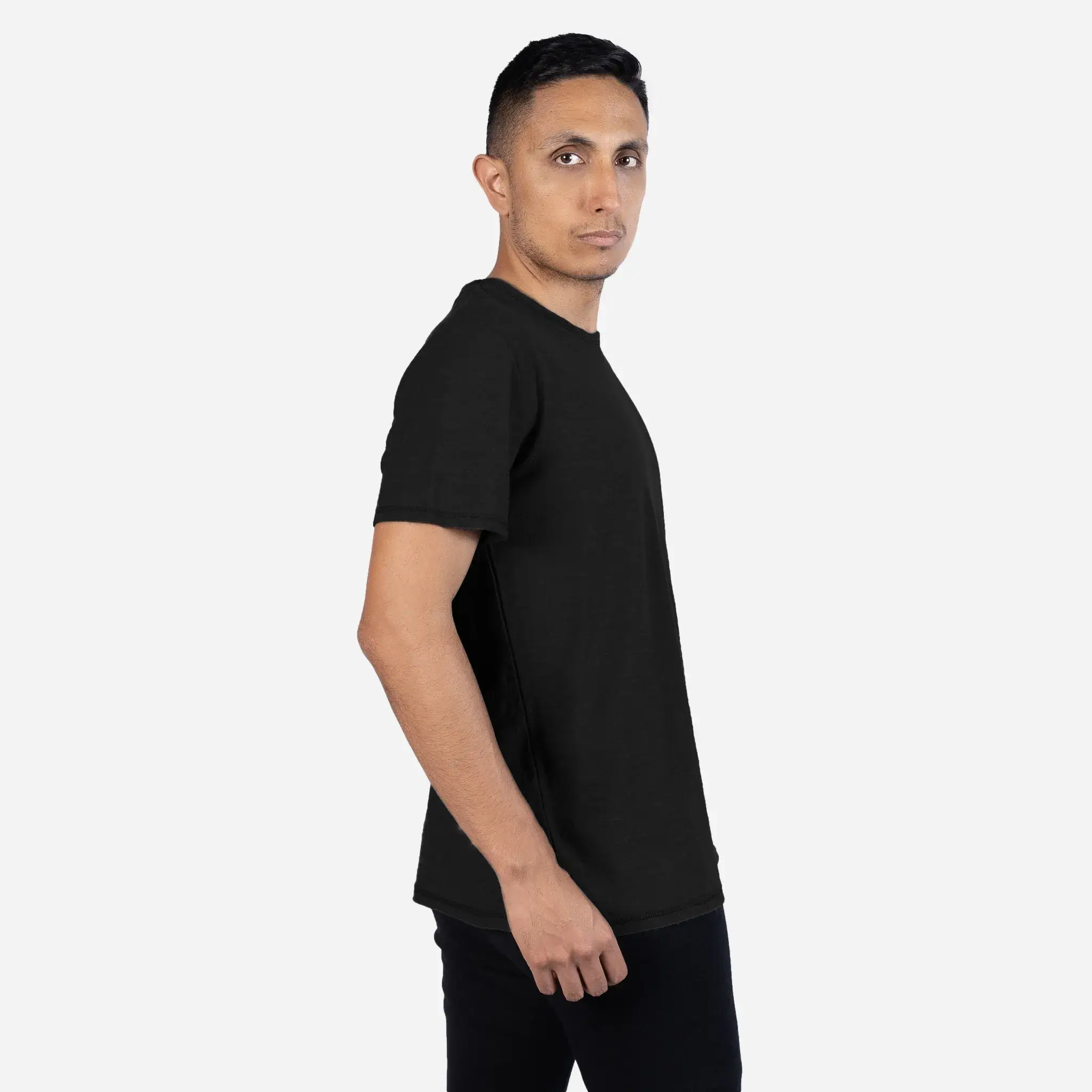 Men's Alpaca Wool Hiking T-Shirt: 160 Ultralight - Relaxed Fit - Image 11
