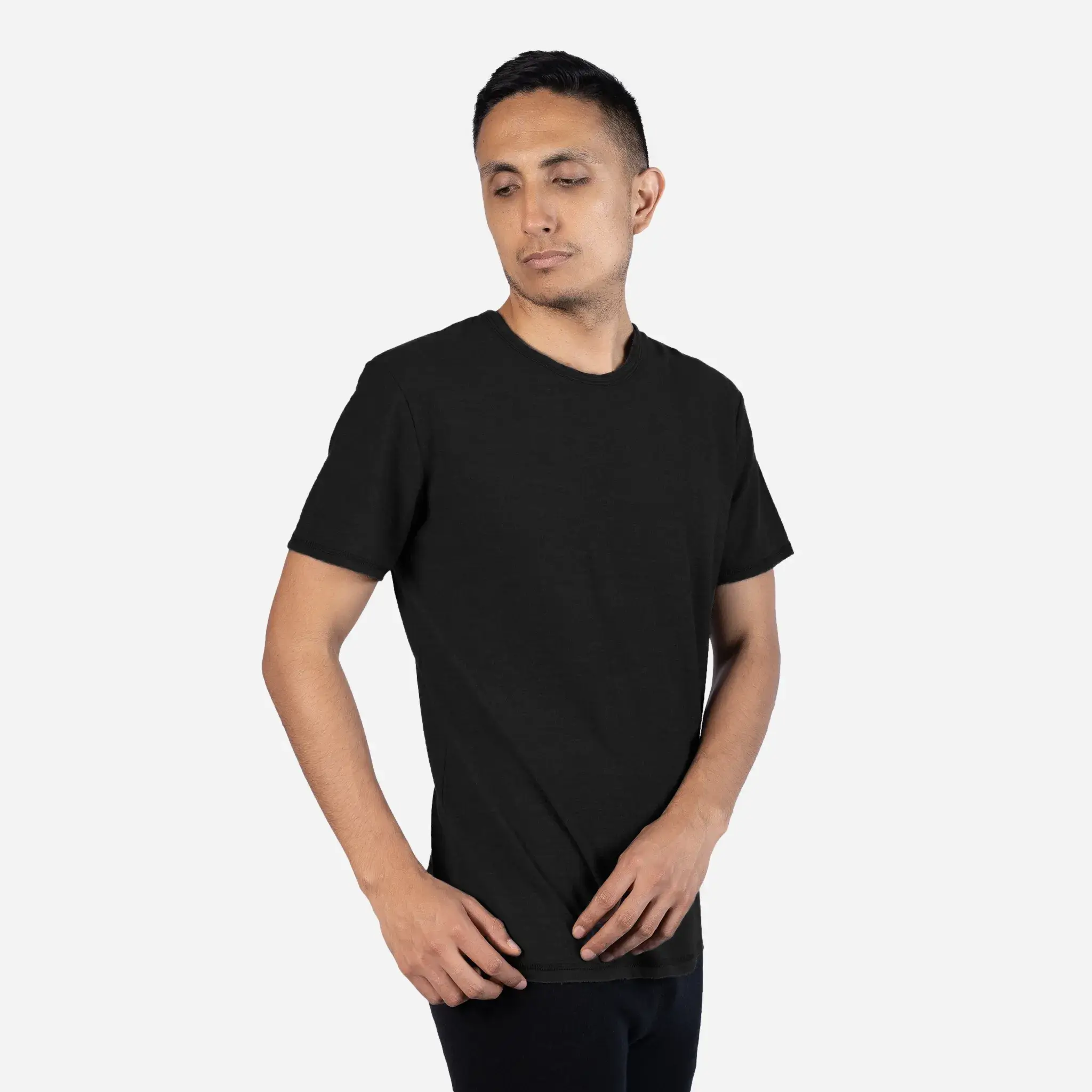 Men's Alpaca Wool Hiking T-Shirt: 160 Ultralight - Relaxed Fit - Image 12