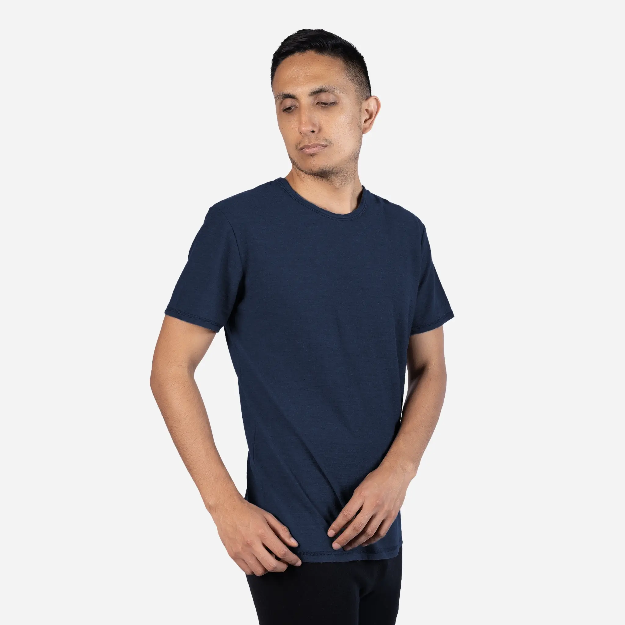Men's Alpaca Wool Hiking T-Shirt: 160 Ultralight - Relaxed Fit - Image 13