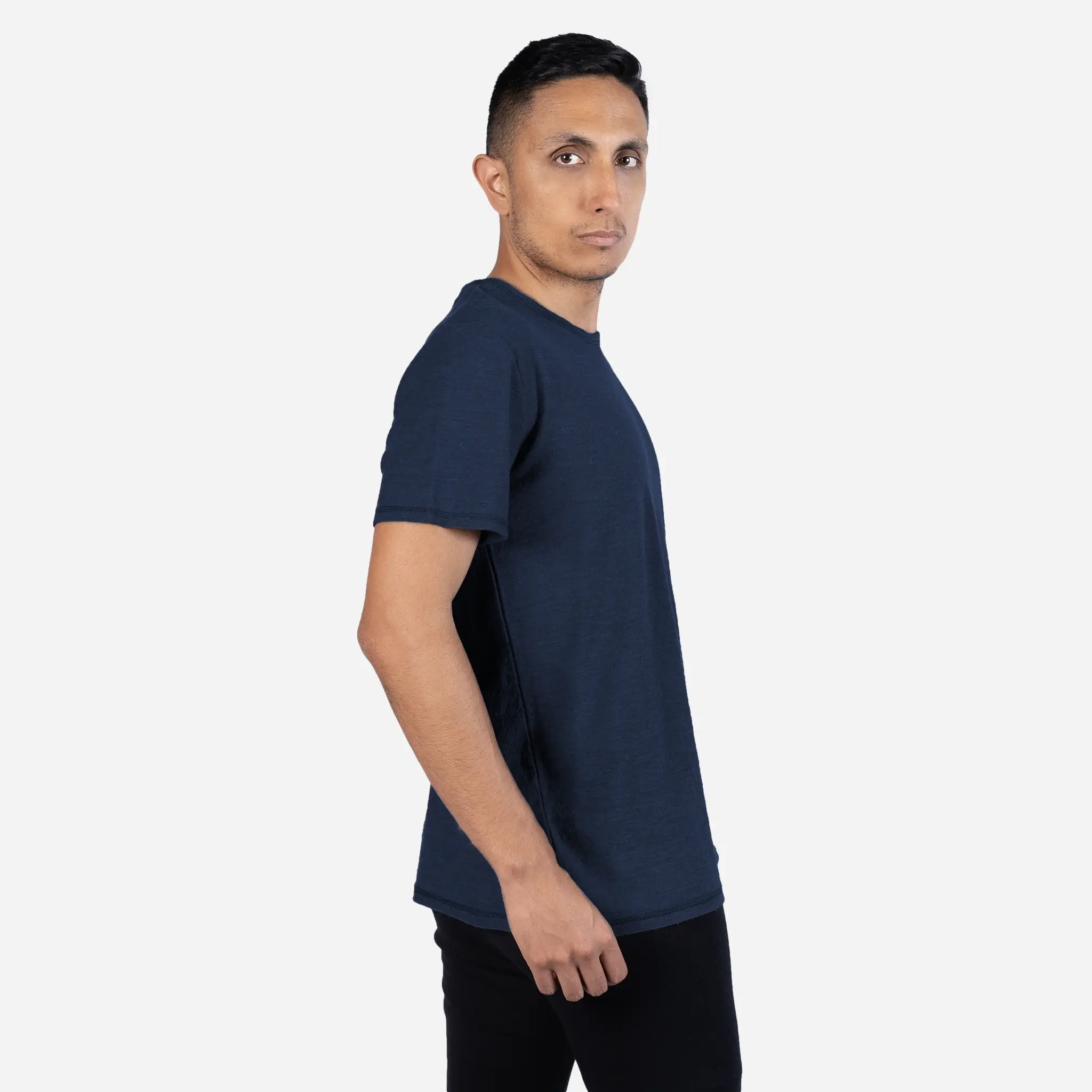 Men's Alpaca Wool Hiking T-Shirt: 160 Ultralight - Relaxed Fit - Image 14