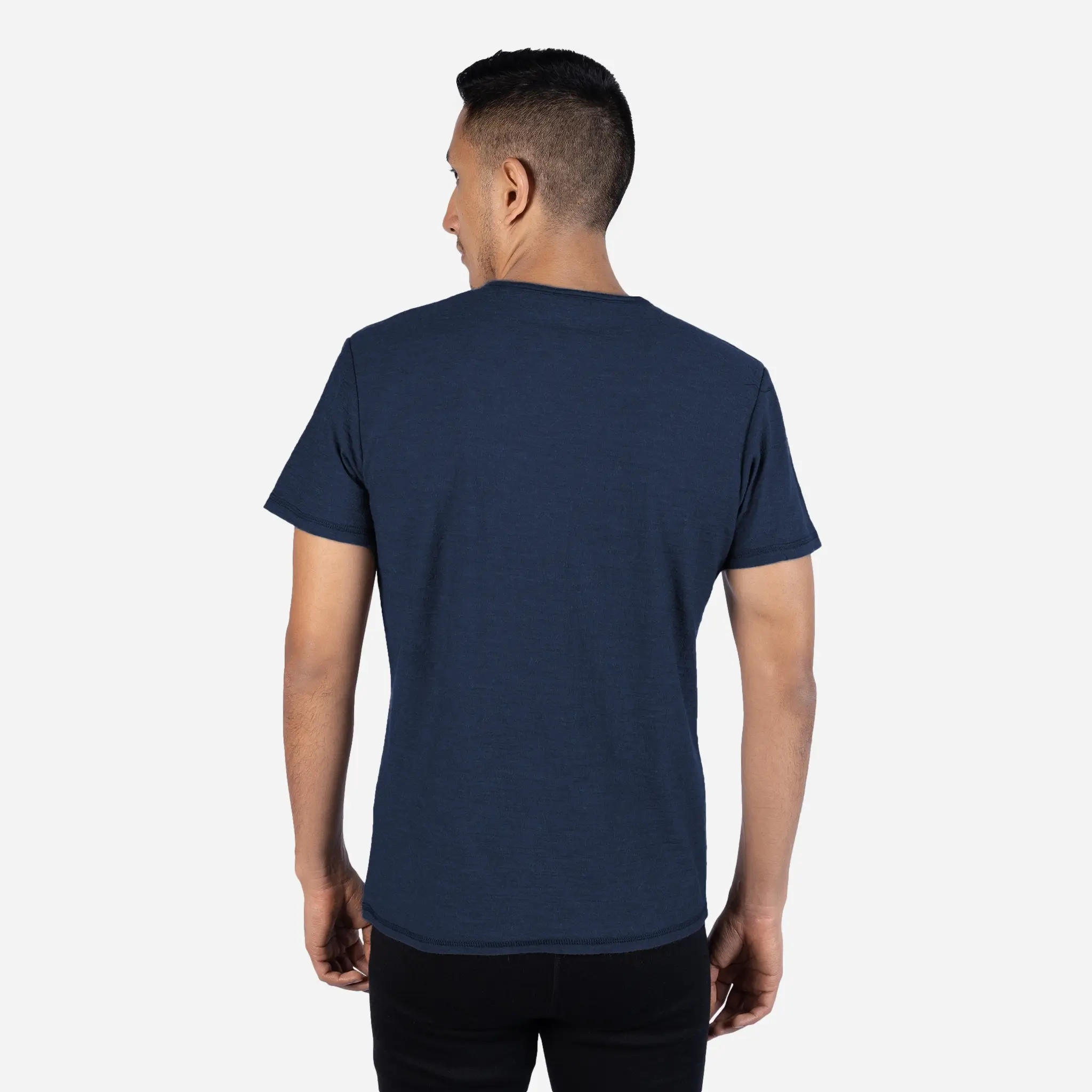 Men's Alpaca Wool Hiking T-Shirt: 160 Ultralight - Relaxed Fit - Image 15